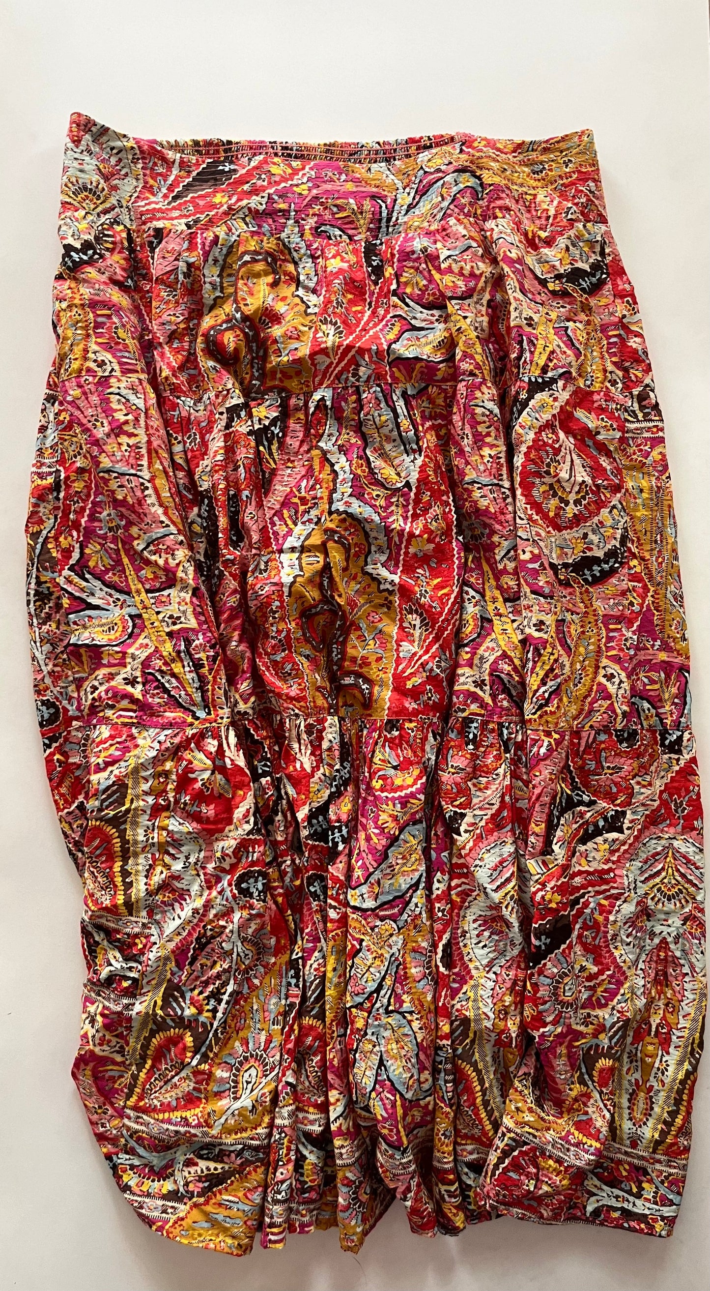 Multi-colored Skirt Midi Anthropologie, Size Xl