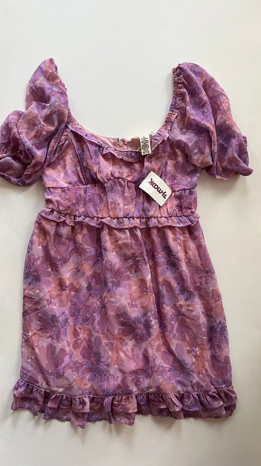 Purple Dress Casual Midi Jessica Simpson, Size S