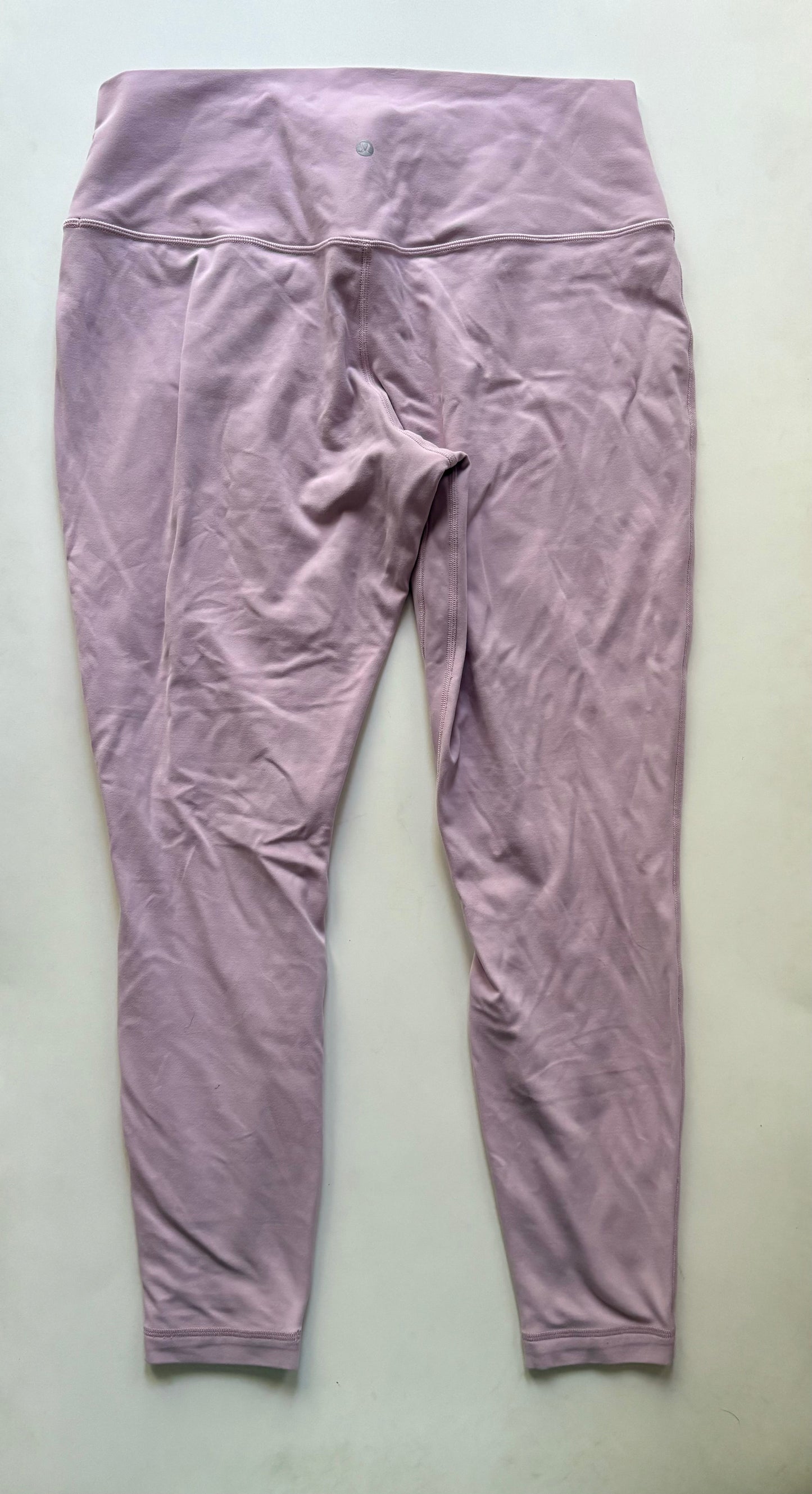 Athletic Leggings By Lululemon In Pink, Size: L