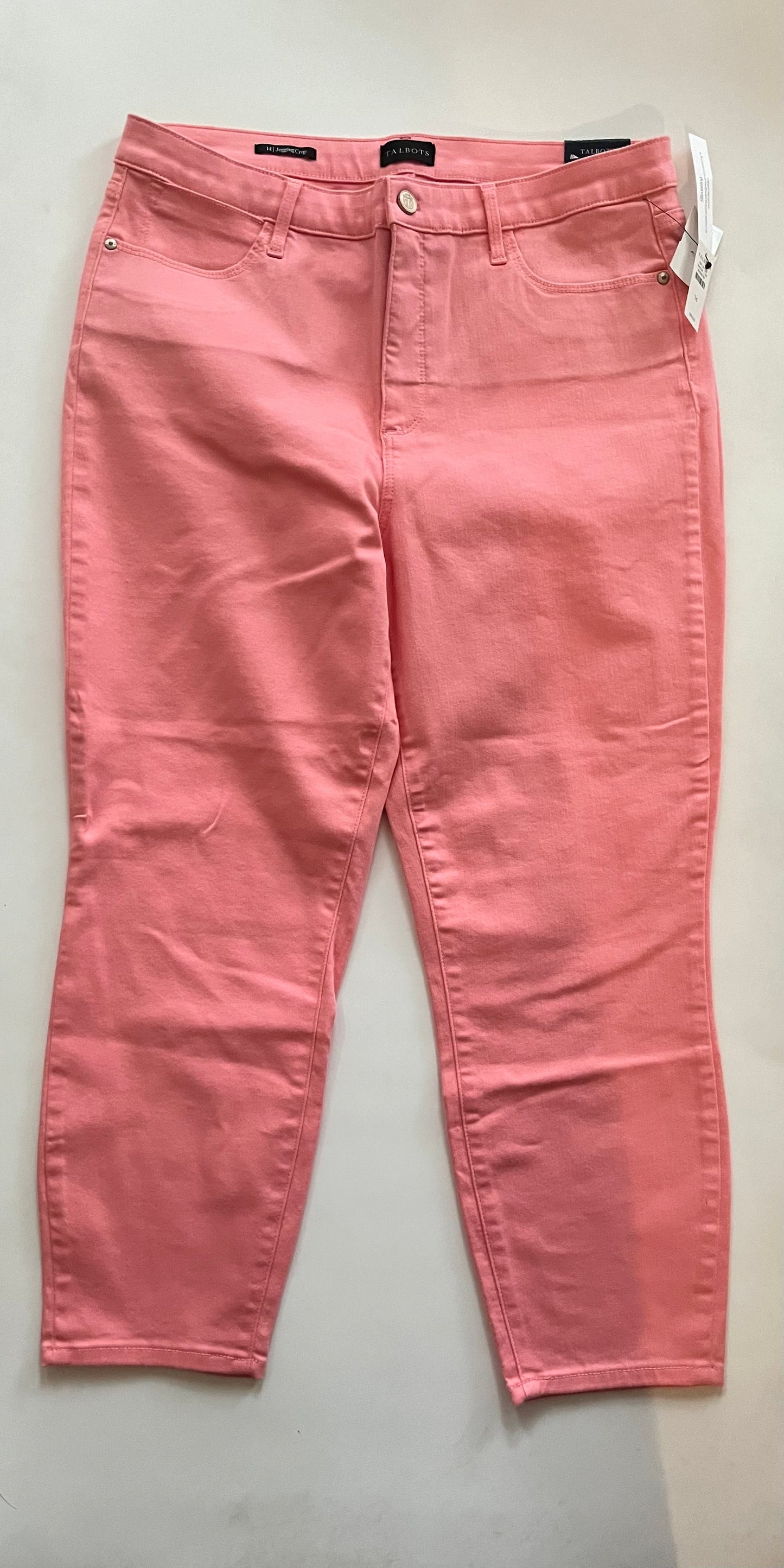 Pink Jeans Skinny Talbots, Size 14
