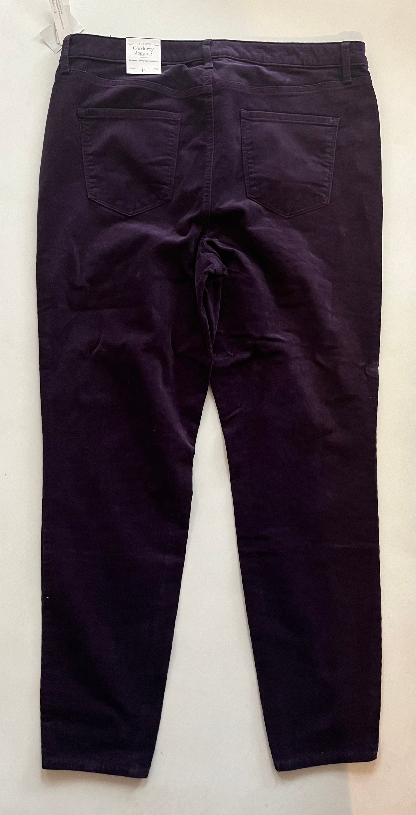 Purple Jeans Skinny Talbots, Size 14