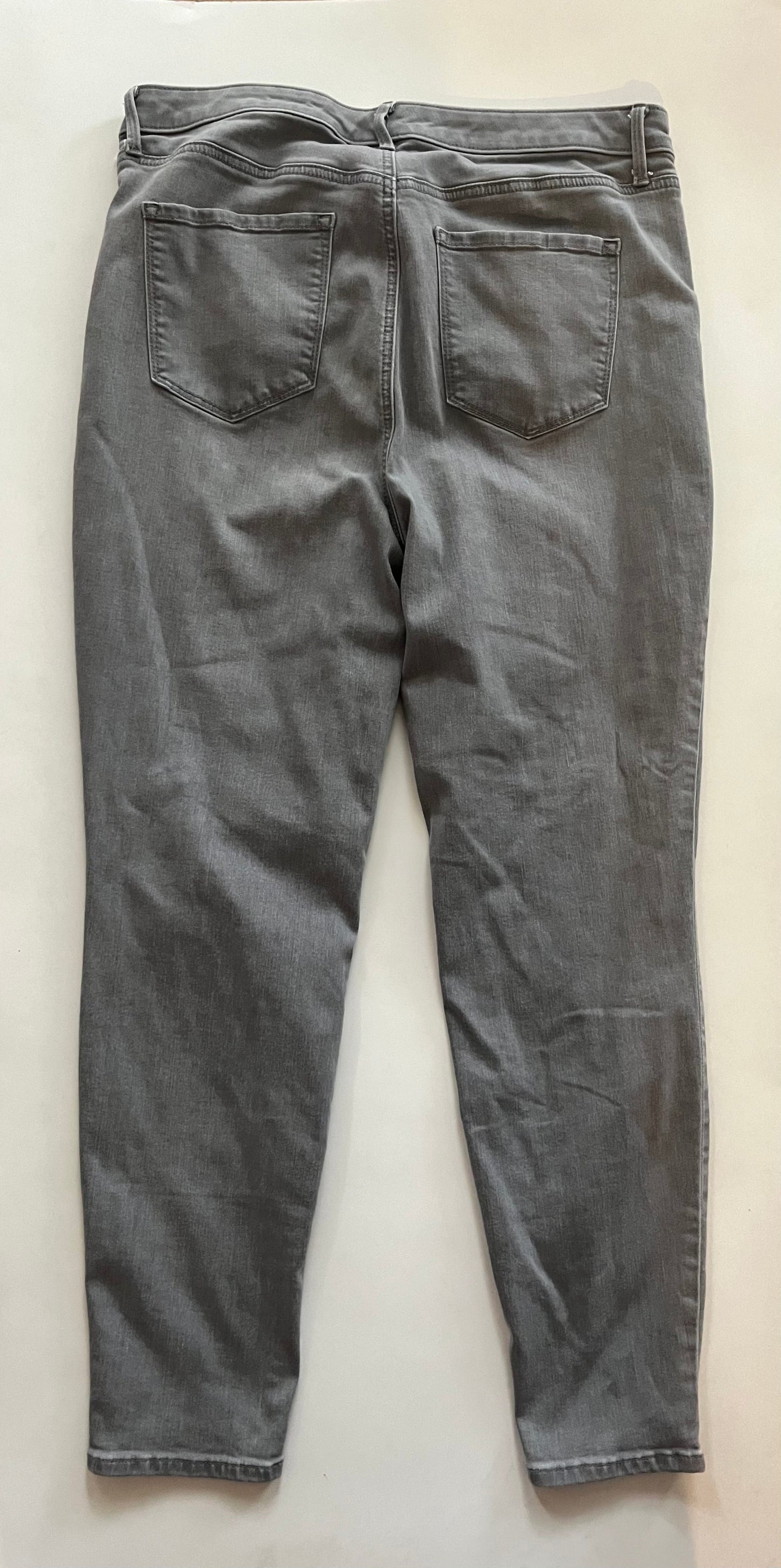 Grey Jeans Skinny White House Black Market, Size 14