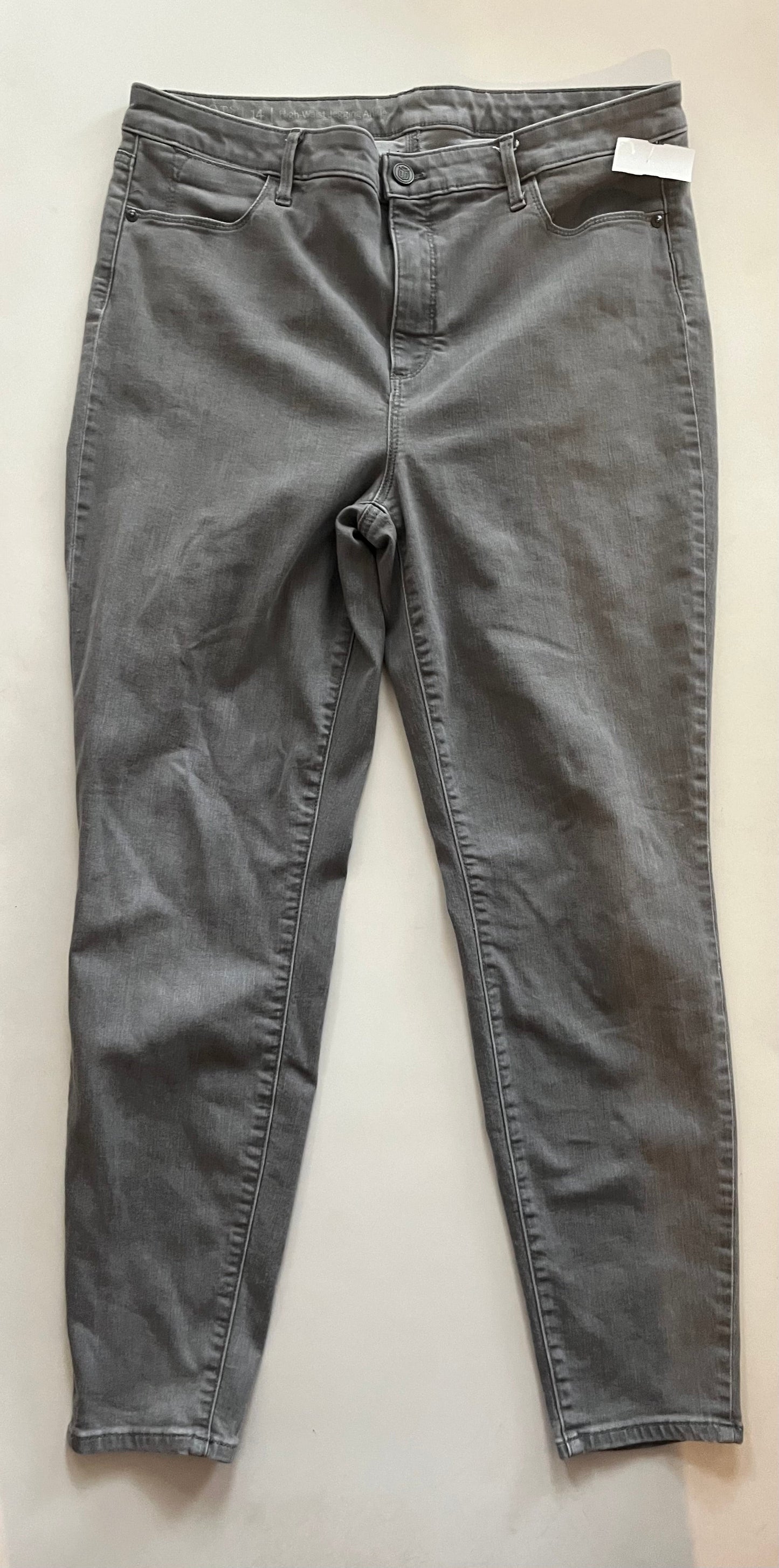 Grey Jeans Skinny White House Black Market, Size 14
