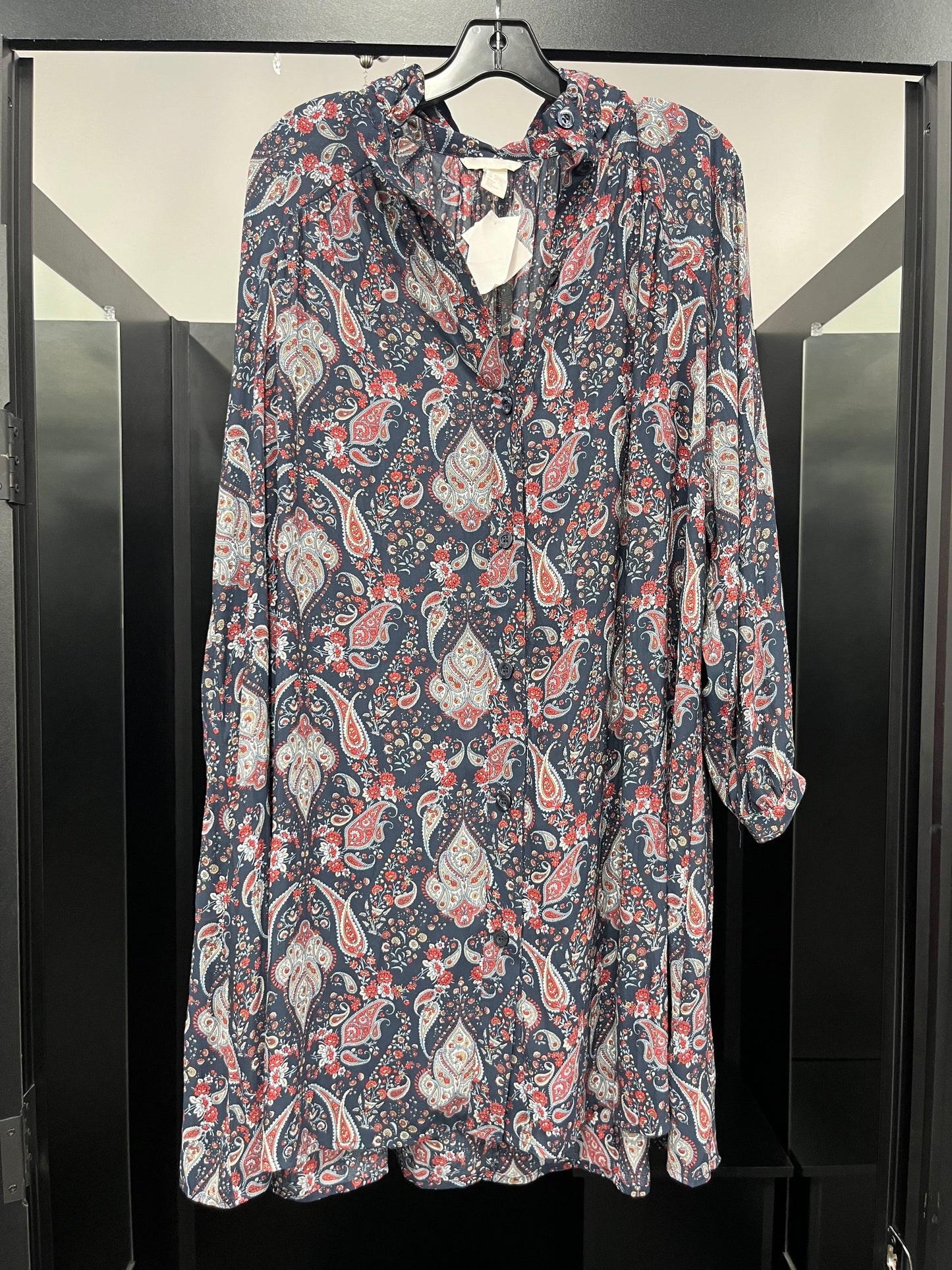 Multi-colored Dress Casual Midi H&m, Size S