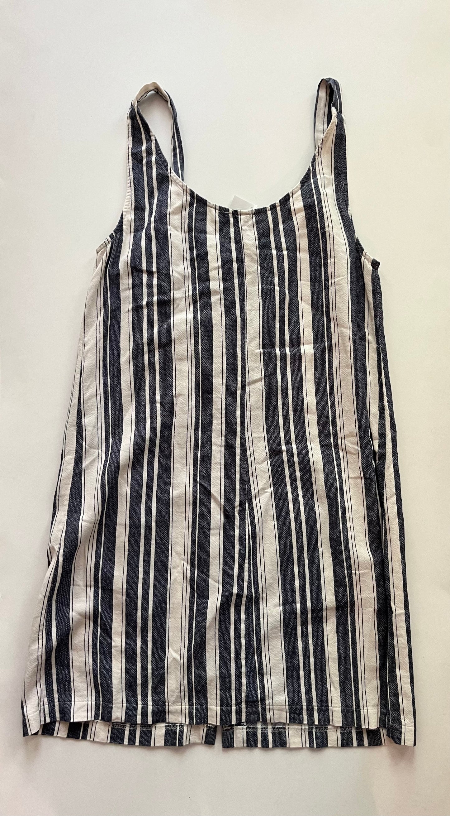 Striped Dress Casual Short As U Wish, Size M