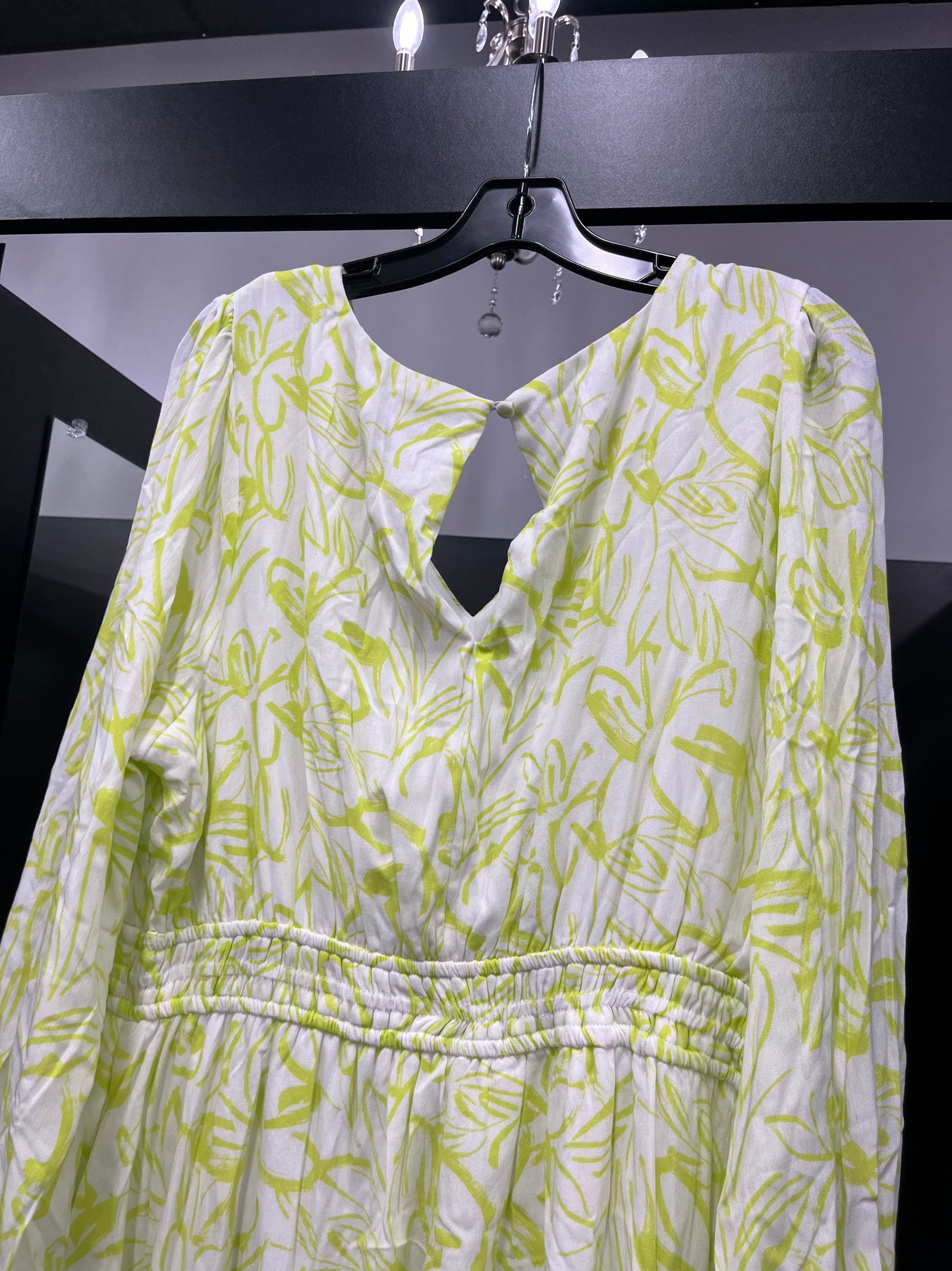 Yellow Dress Casual Midi Torrid, Size 2x