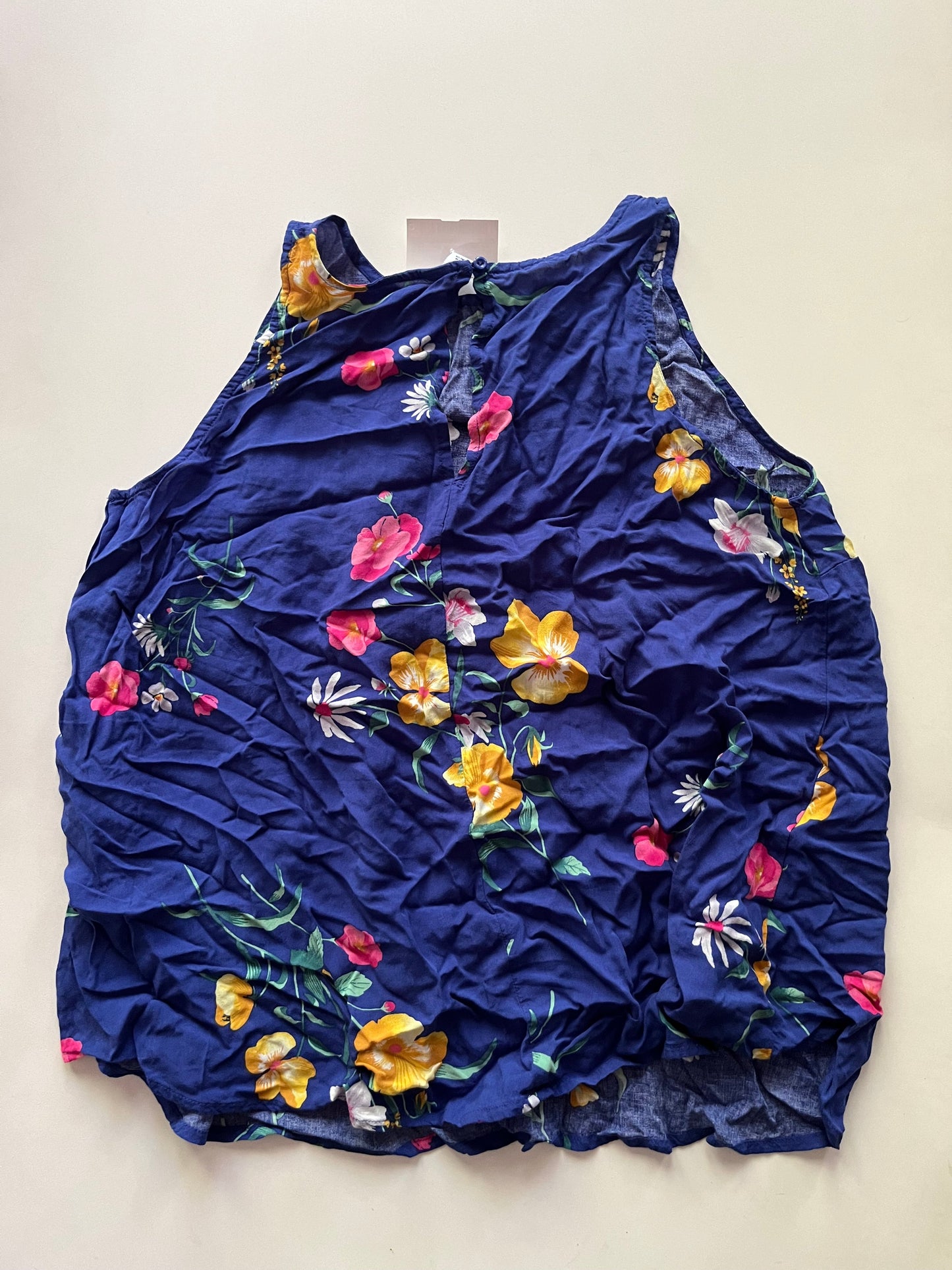 Tank Top By Old Navy In Blue, Size: 1x