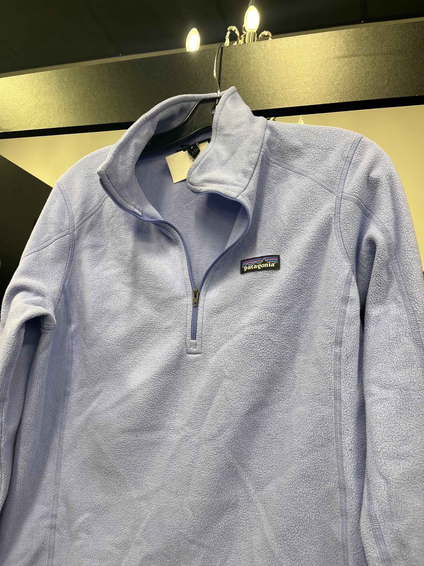 Jacket Fleece By Patagonia In Periwinkle, Size: M