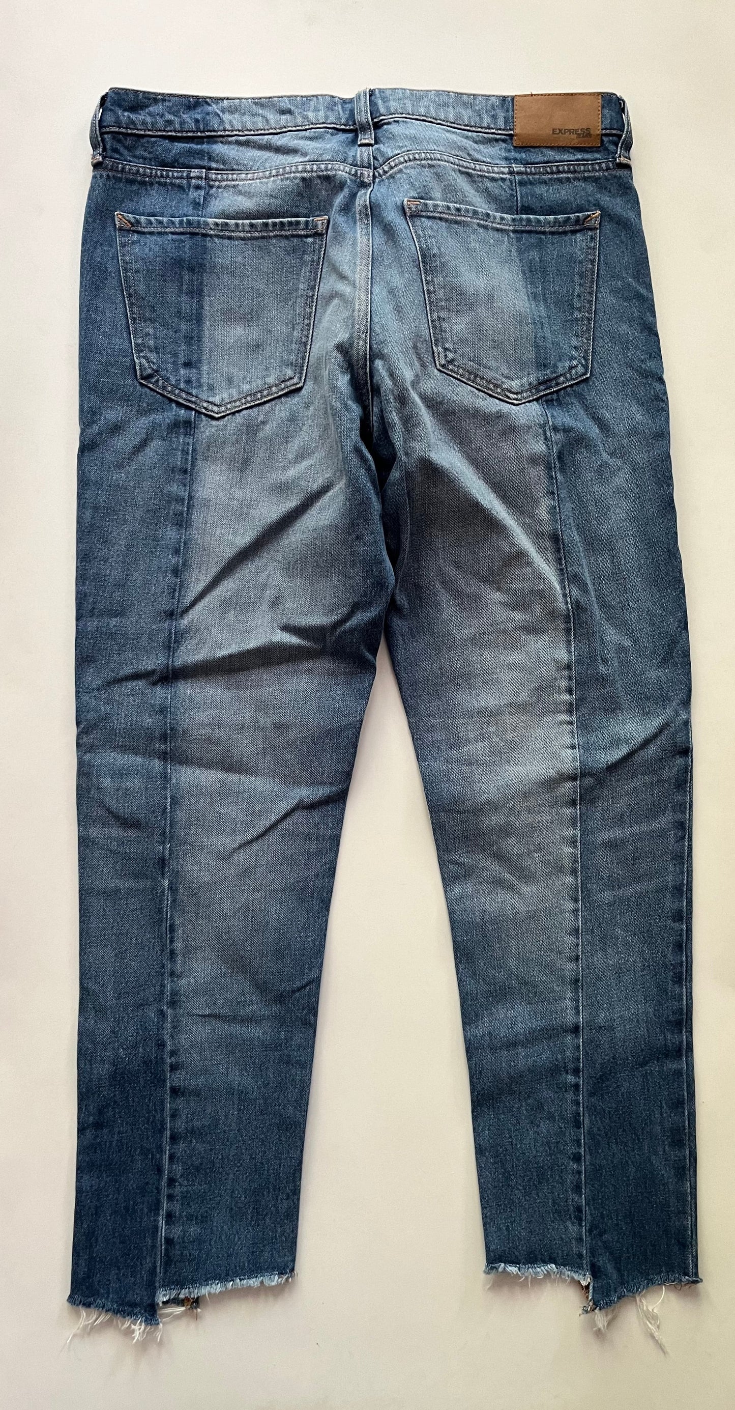 Jeans Straight By Express In Blue, Size: 10