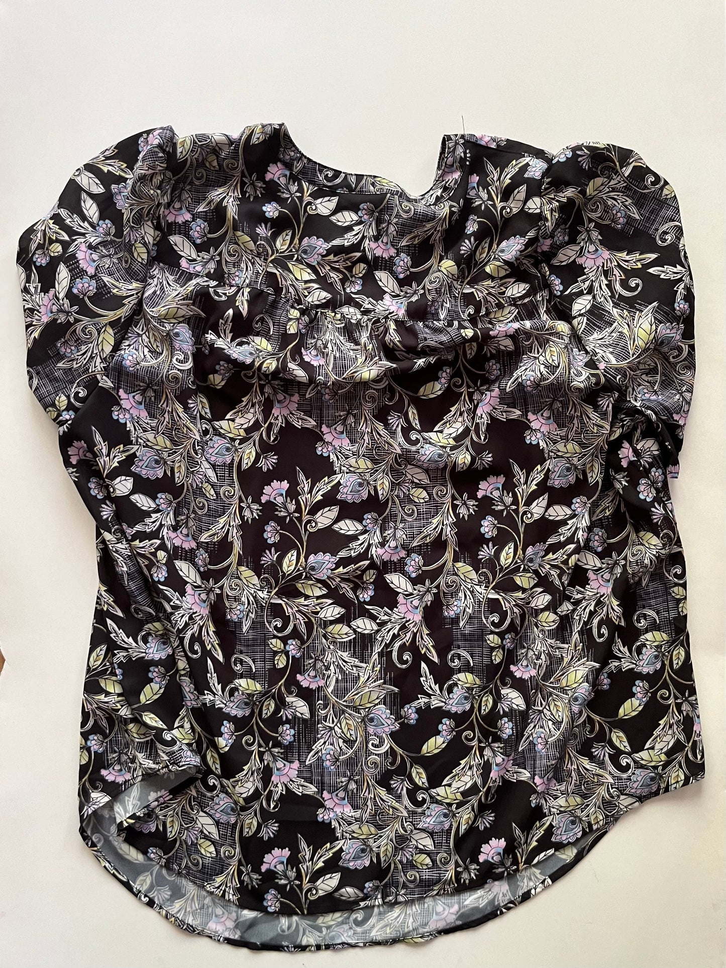 Blouse Long Sleeve By Torrid In Floral, Size: L