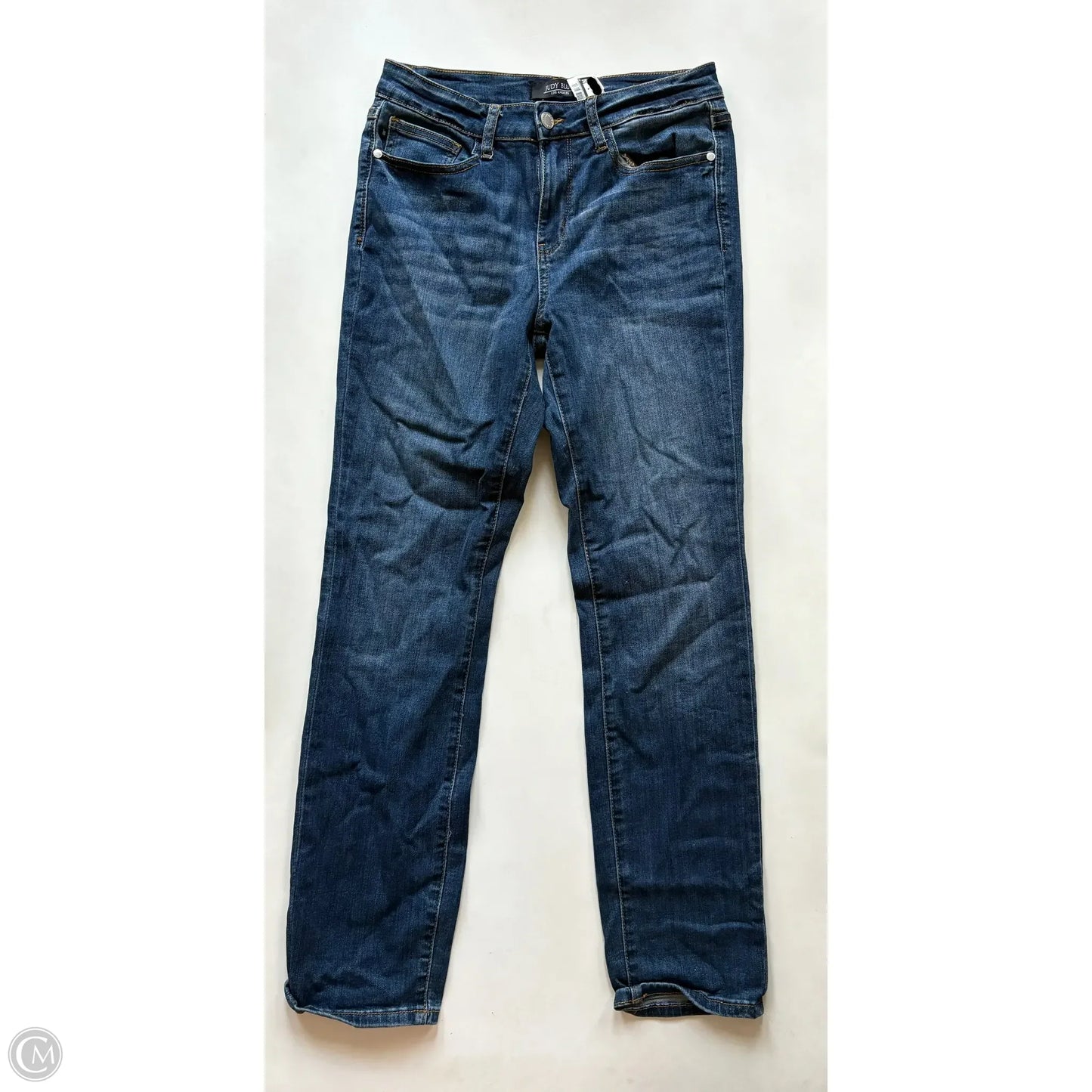 Jeans Straight By Judy Blue In Blue, Size: 10