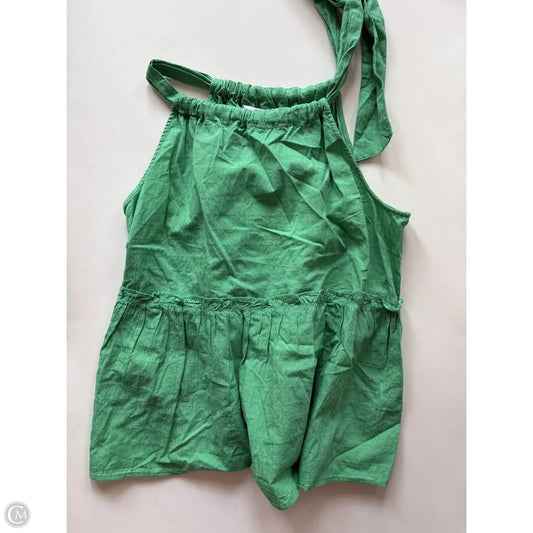 Blouse Sleeveless By Crown And Ivy In Green, Size: Xl