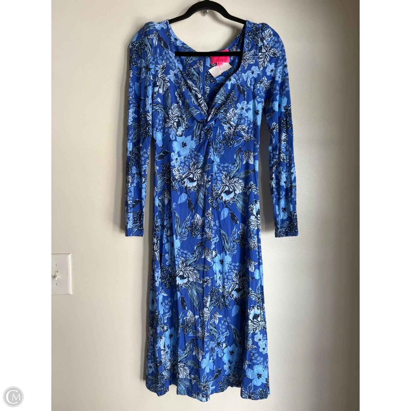 Dress Designer By Lilly Pulitzer In Blue, Size: 4