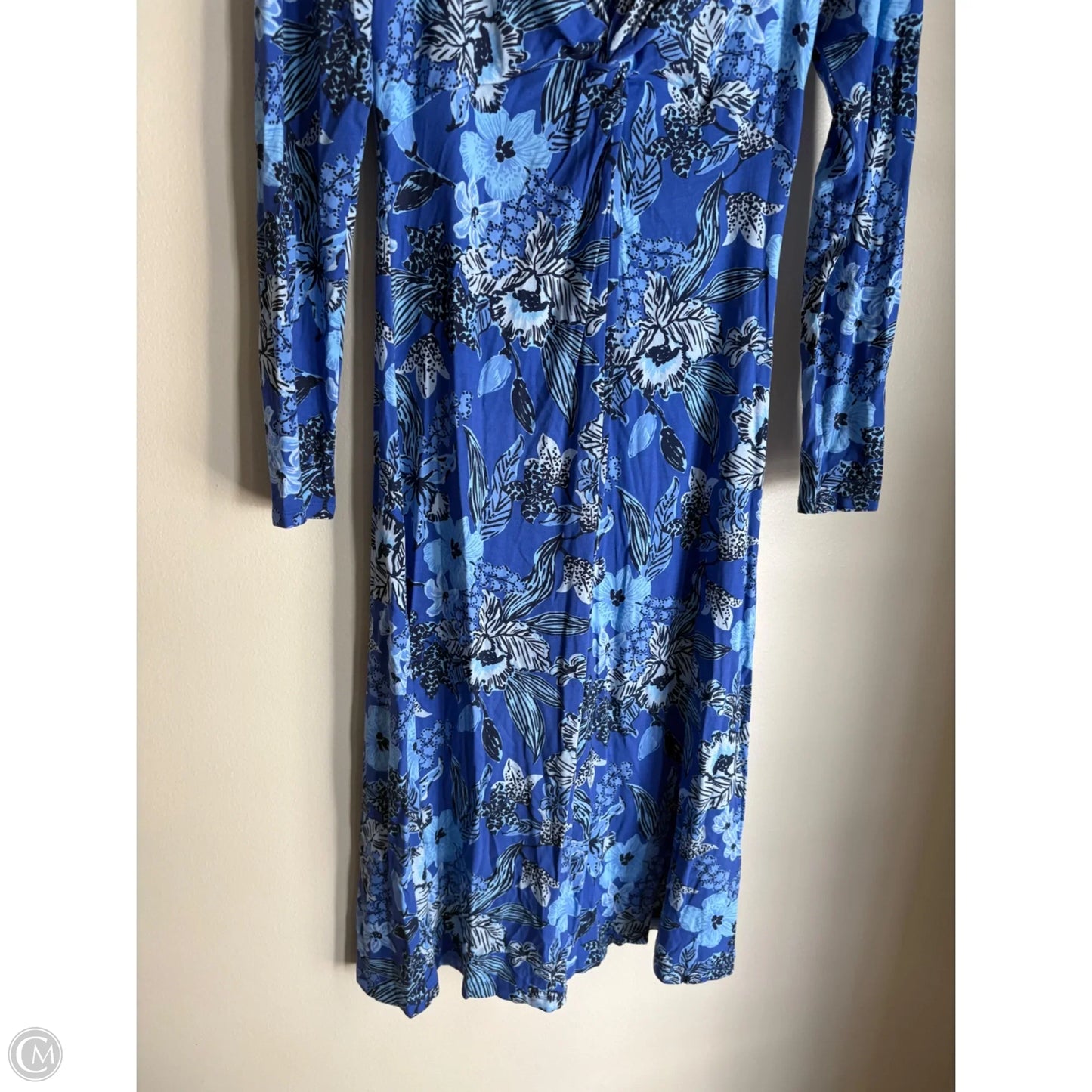 Dress Designer By Lilly Pulitzer In Blue, Size: 4