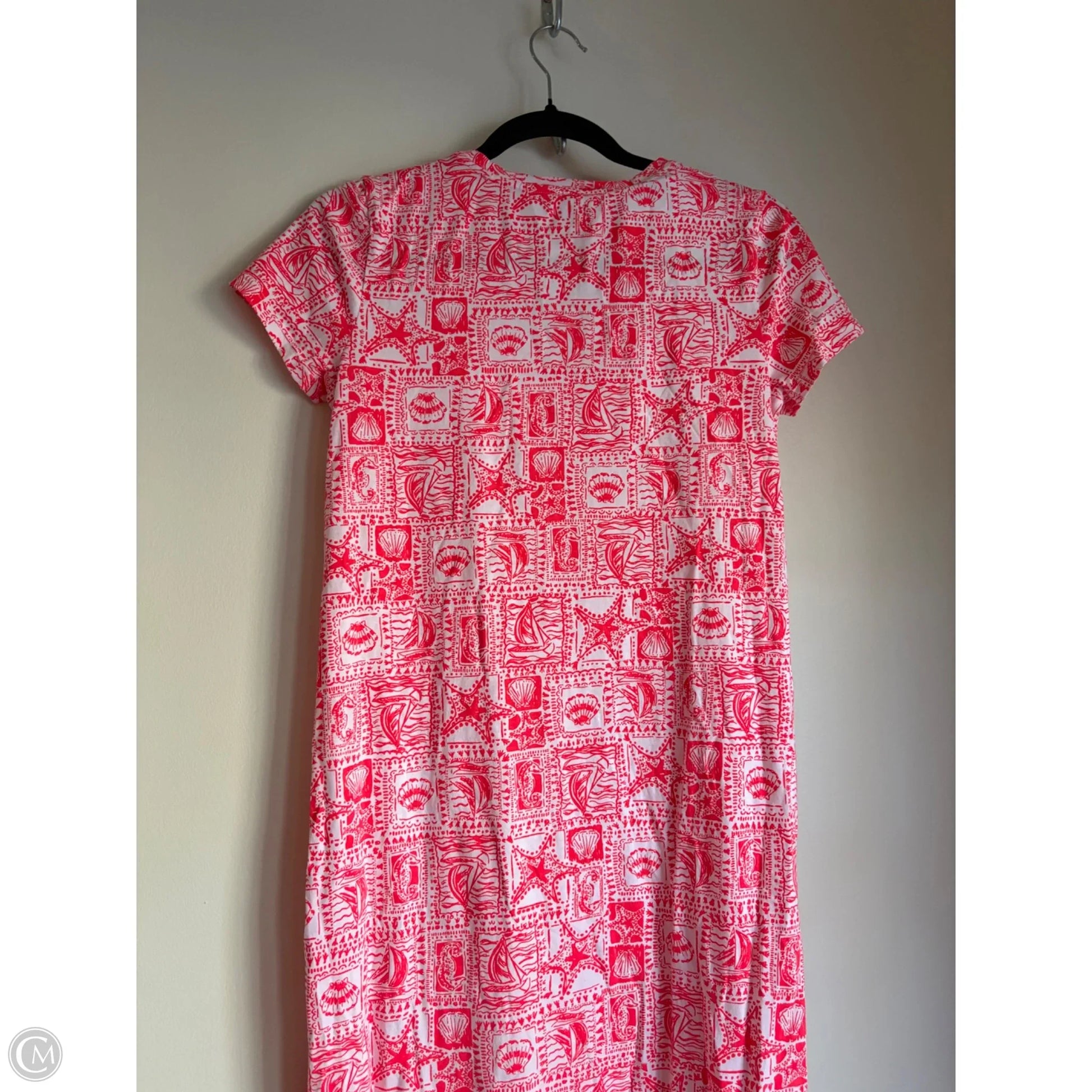 lilly pulitzer red dress Girls Mini Daisee Shift Dress in Red