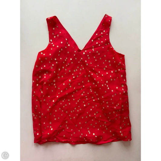 Top Sleeveless Designer By Lilly Pulitzer In Peach, Size: Xs