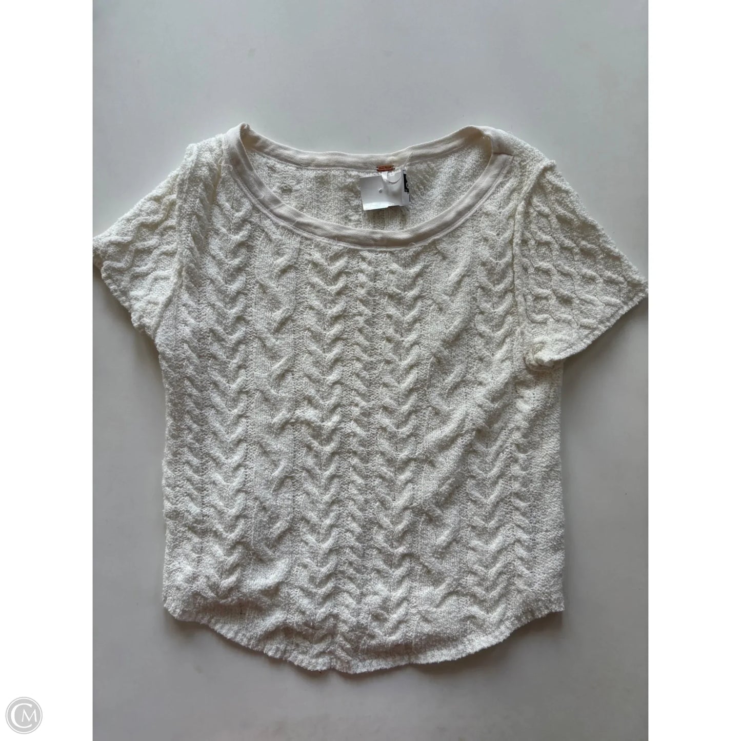 Blouse Sleeveless By Free People In White, Size: L