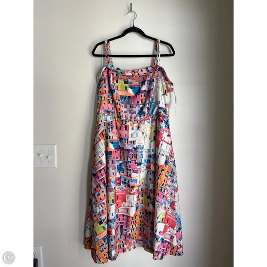 Dress Casual Midi By City Chic In Multi-colored, Size: S