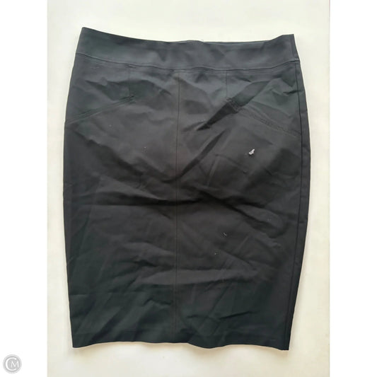 Skirt Midi By 7th ave In Black, Size: 16