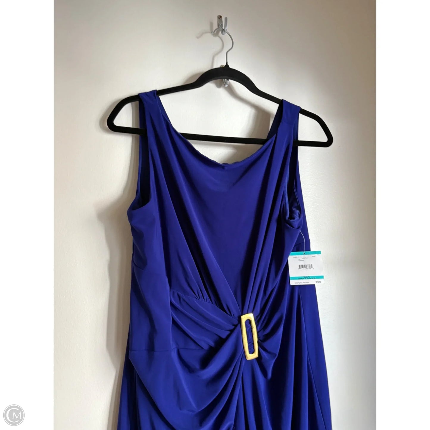 Dress Casual Midi By Anne Klein In Blue, Size: 16