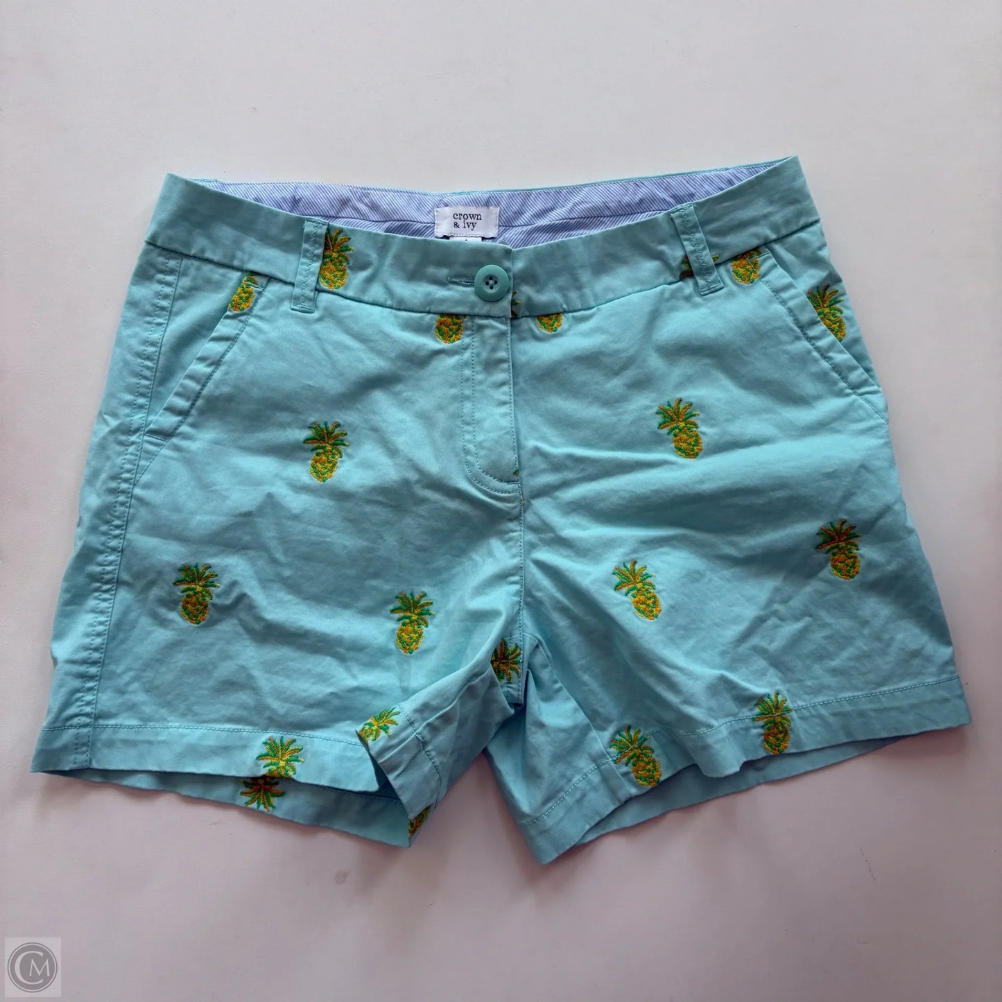 Shorts By Crown And Ivy In Blue, Size: 4