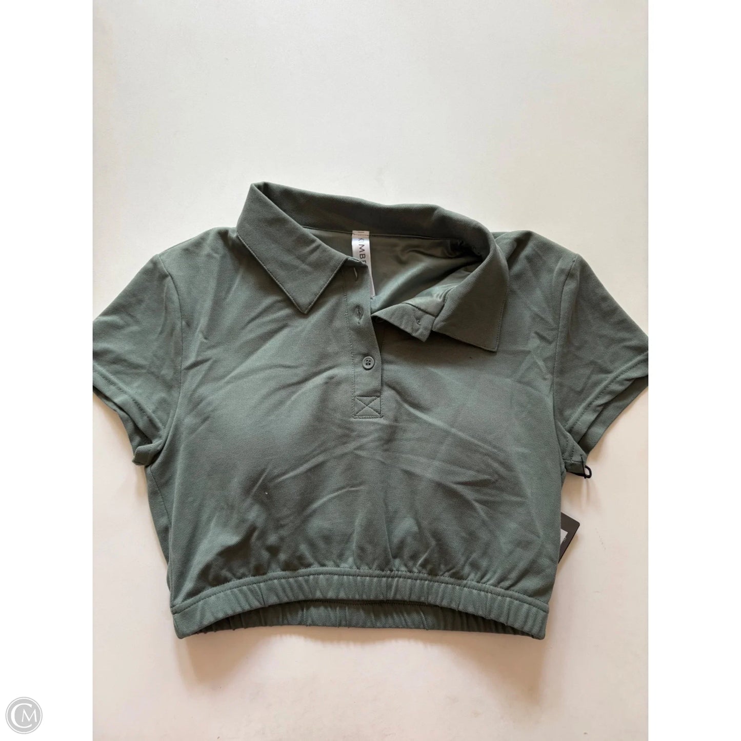 Blouse Short Sleeve By kimberly In Green, Size: S