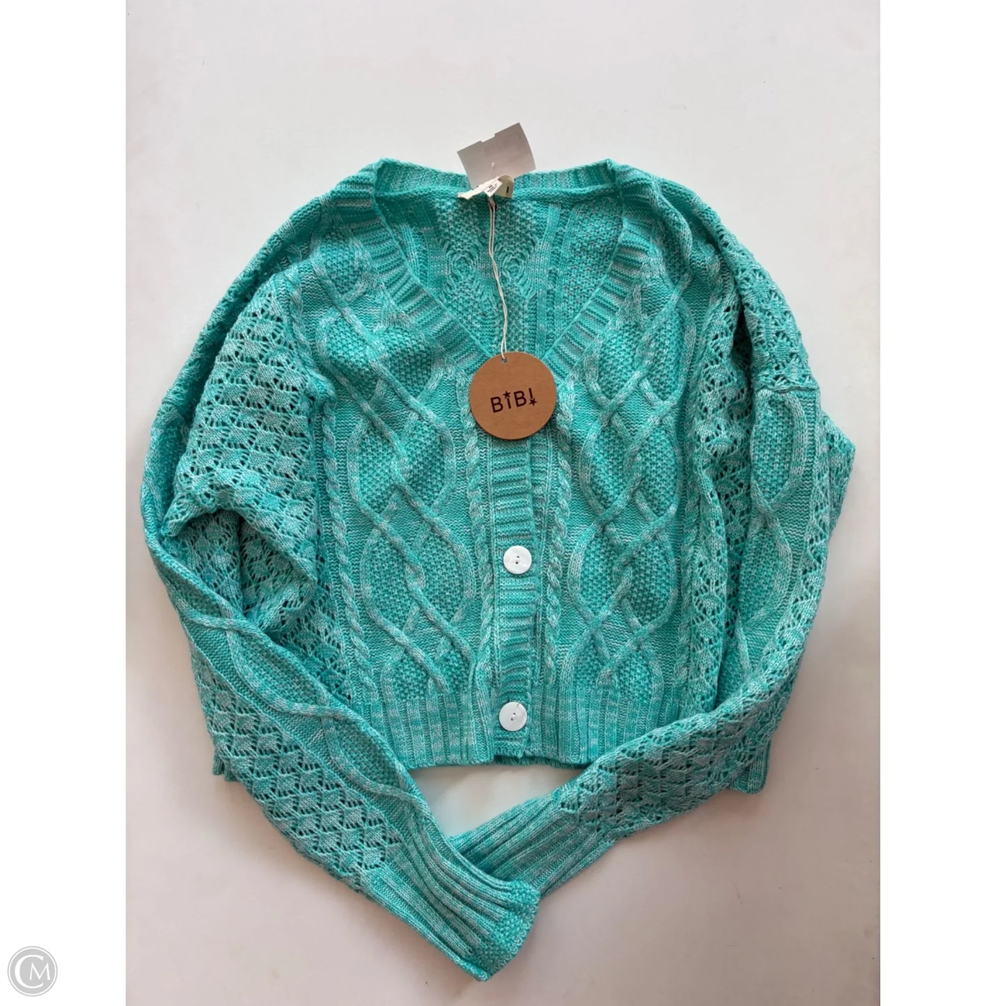Sweater By Bibi In Blue, Size: M
