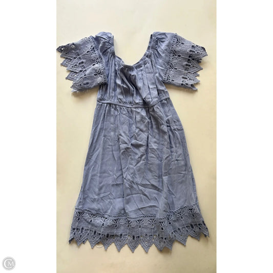 Dress Casual Midi By Haute Monde In Blue, Size: S