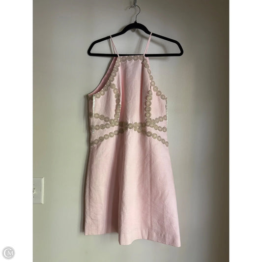 Dress Designer By Lilly Pulitzer In Pink, Size: 12