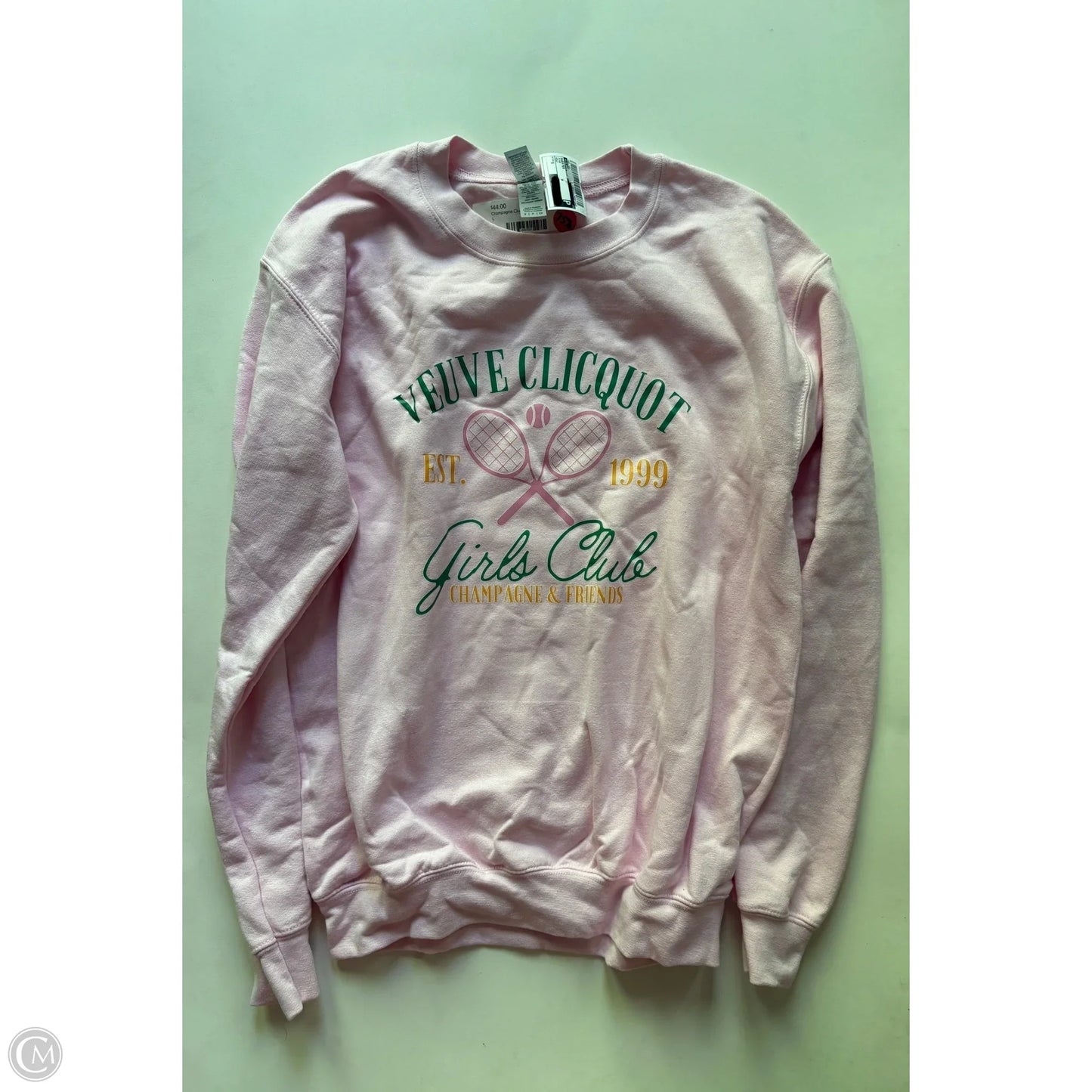 Sweater By Gildan In Pink, Size: S