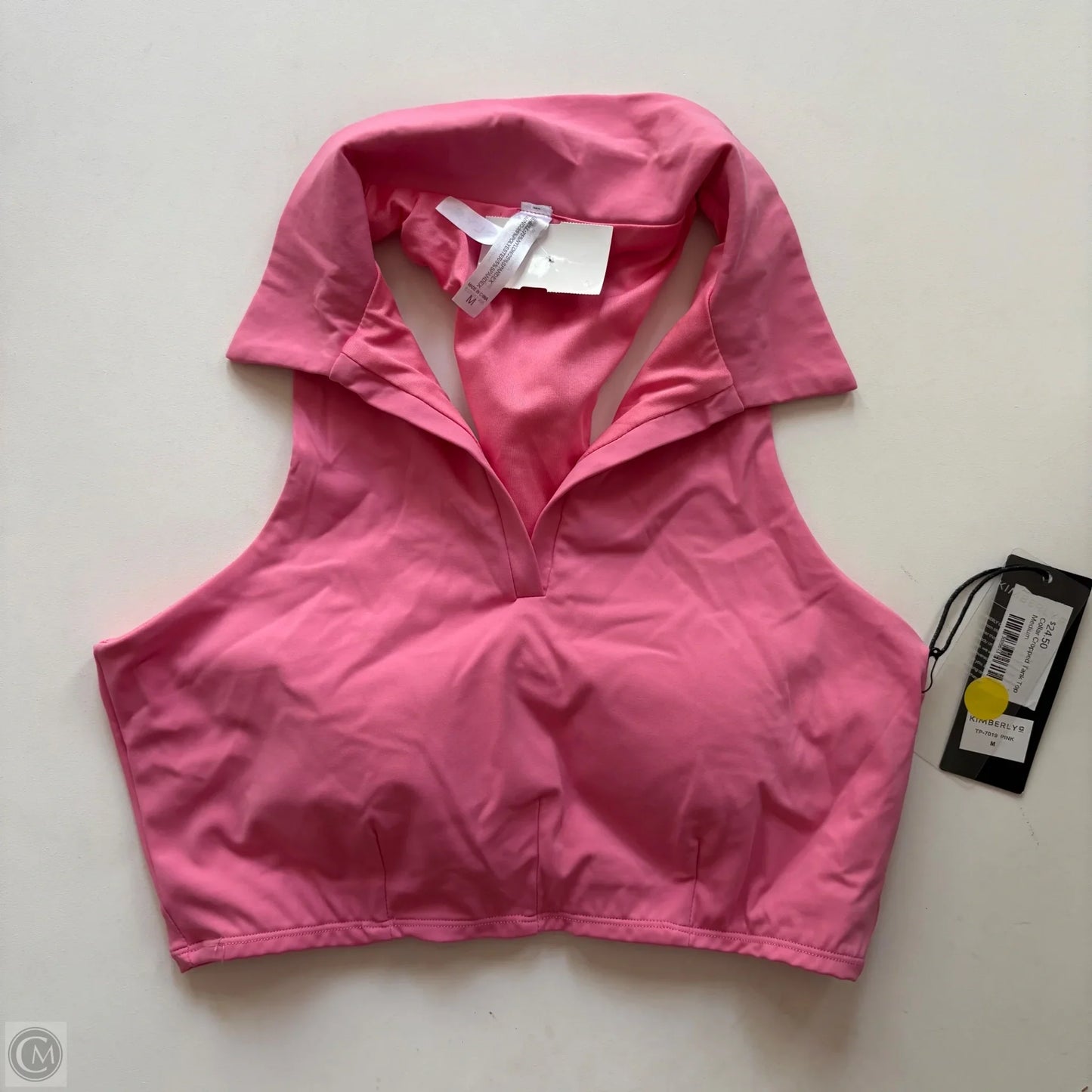 Athletic Tank Top By kimberly In Pink, Size: M