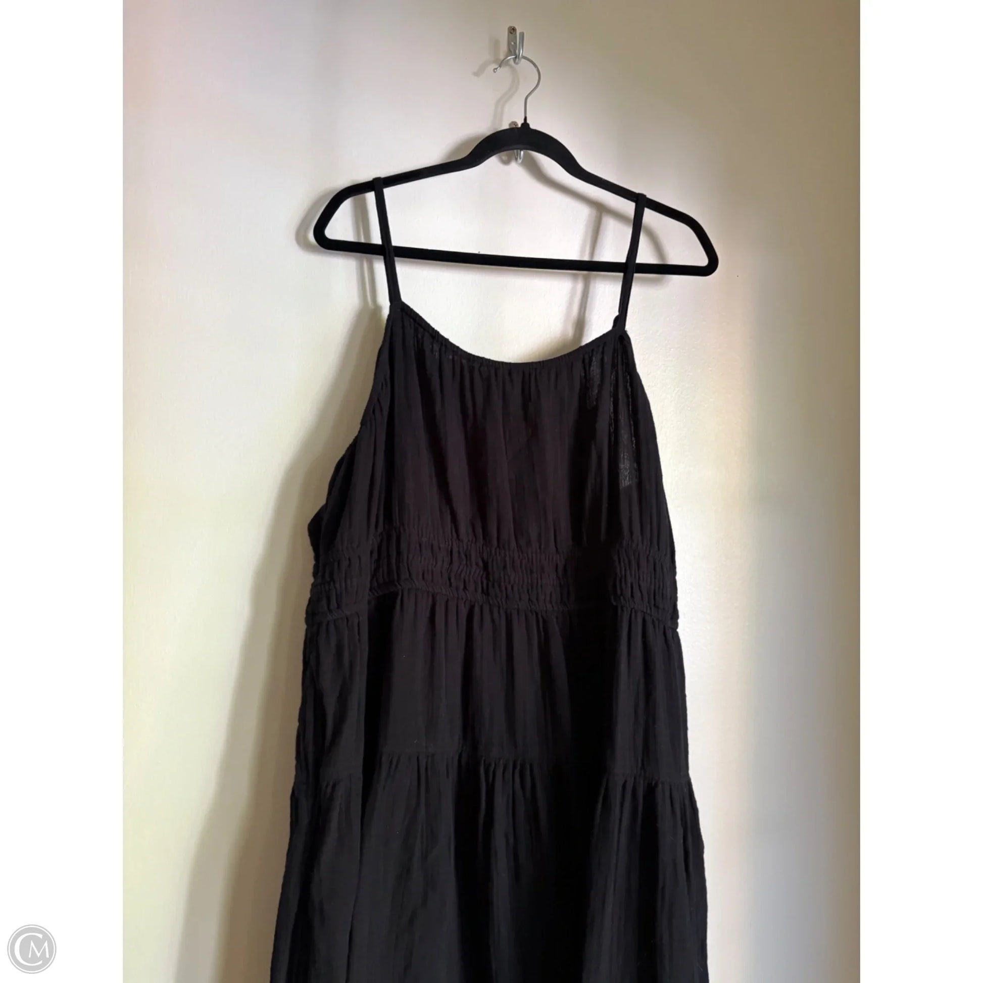 Dress Casual Midi By Old Navy In Black, Size: Xxl Dress Casual Midi By Old Navy In Black, Size: Xxl