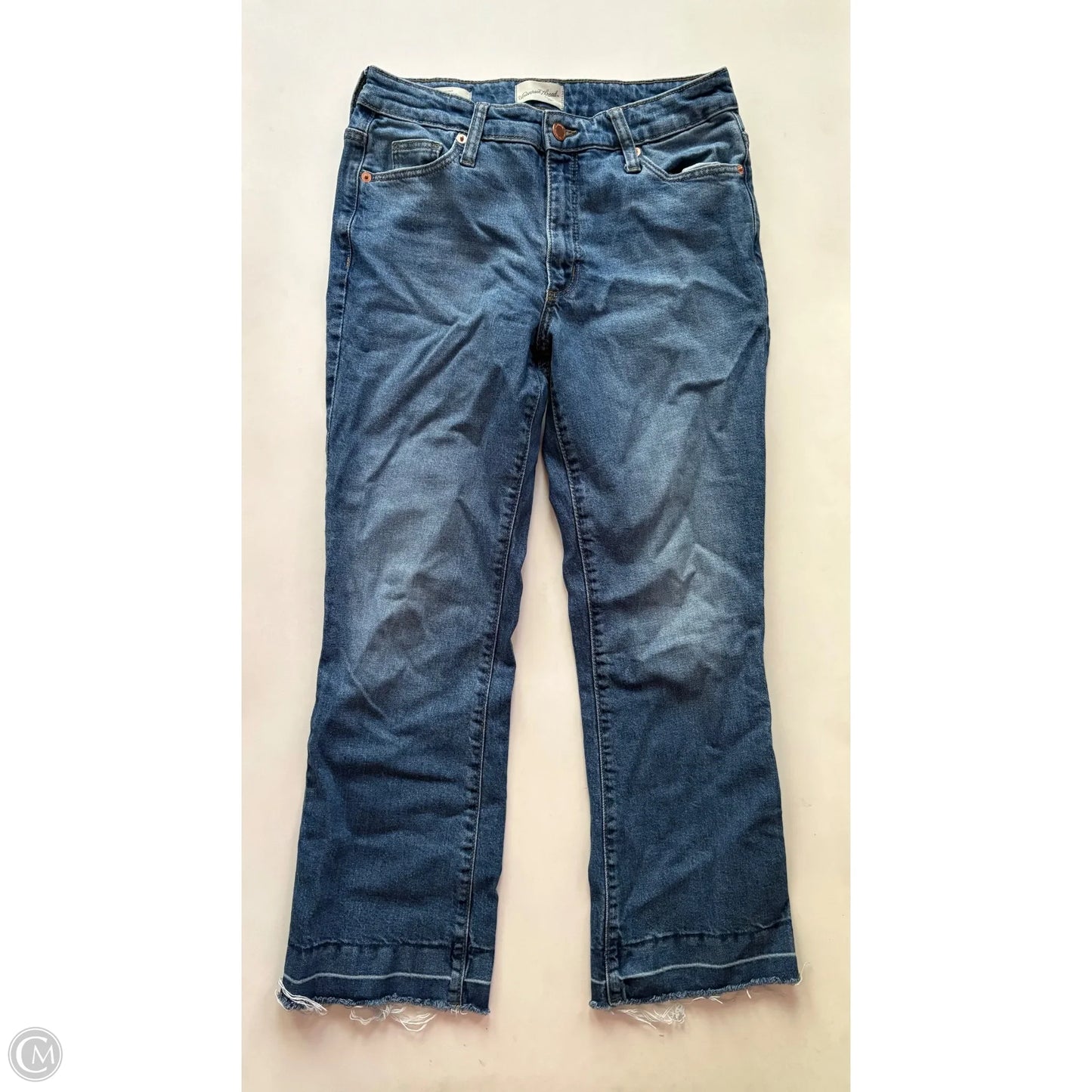Jeans Cropped By Universal Thread In Blue, Size: 4