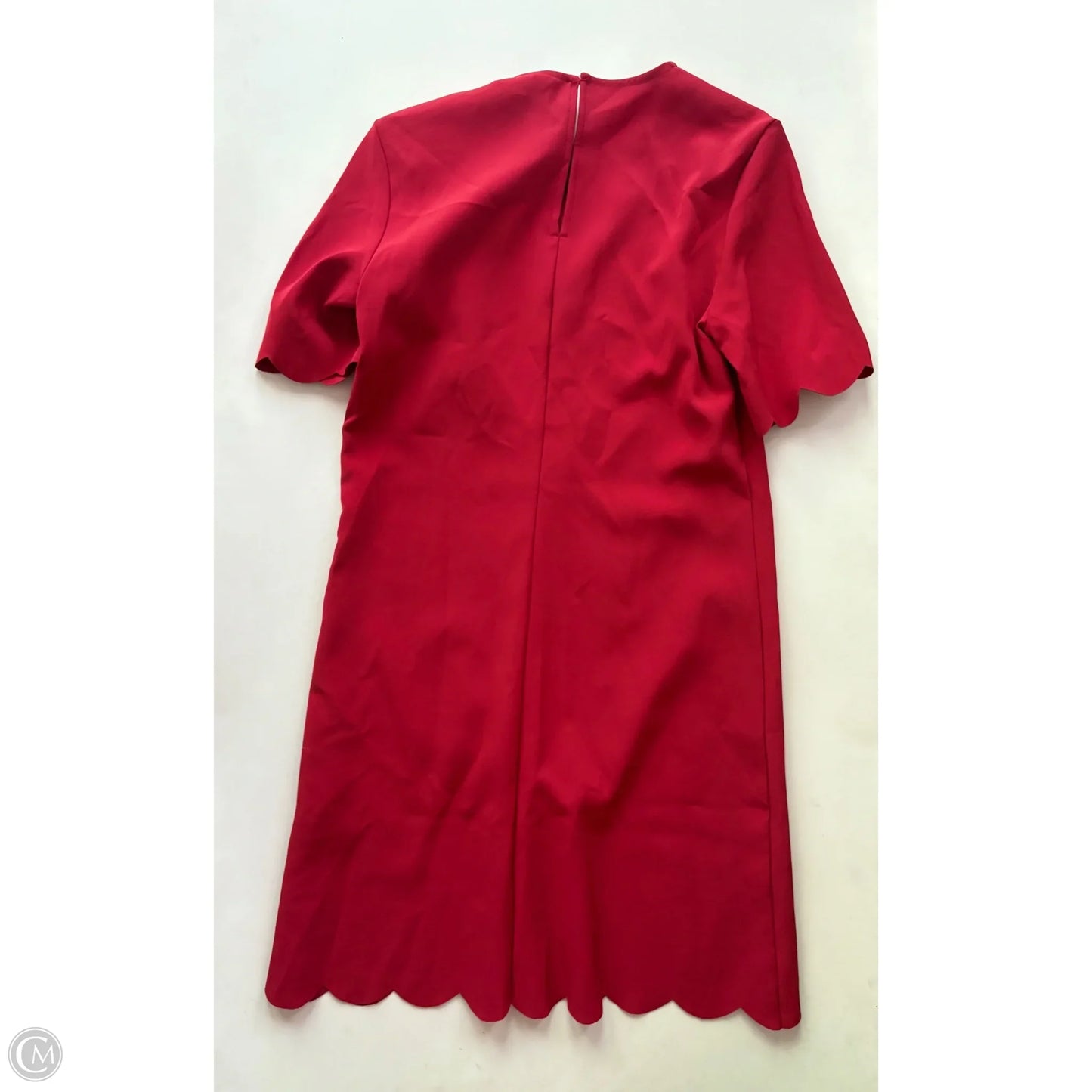 Dress Casual Midi By H&m In Red, Size: Xs