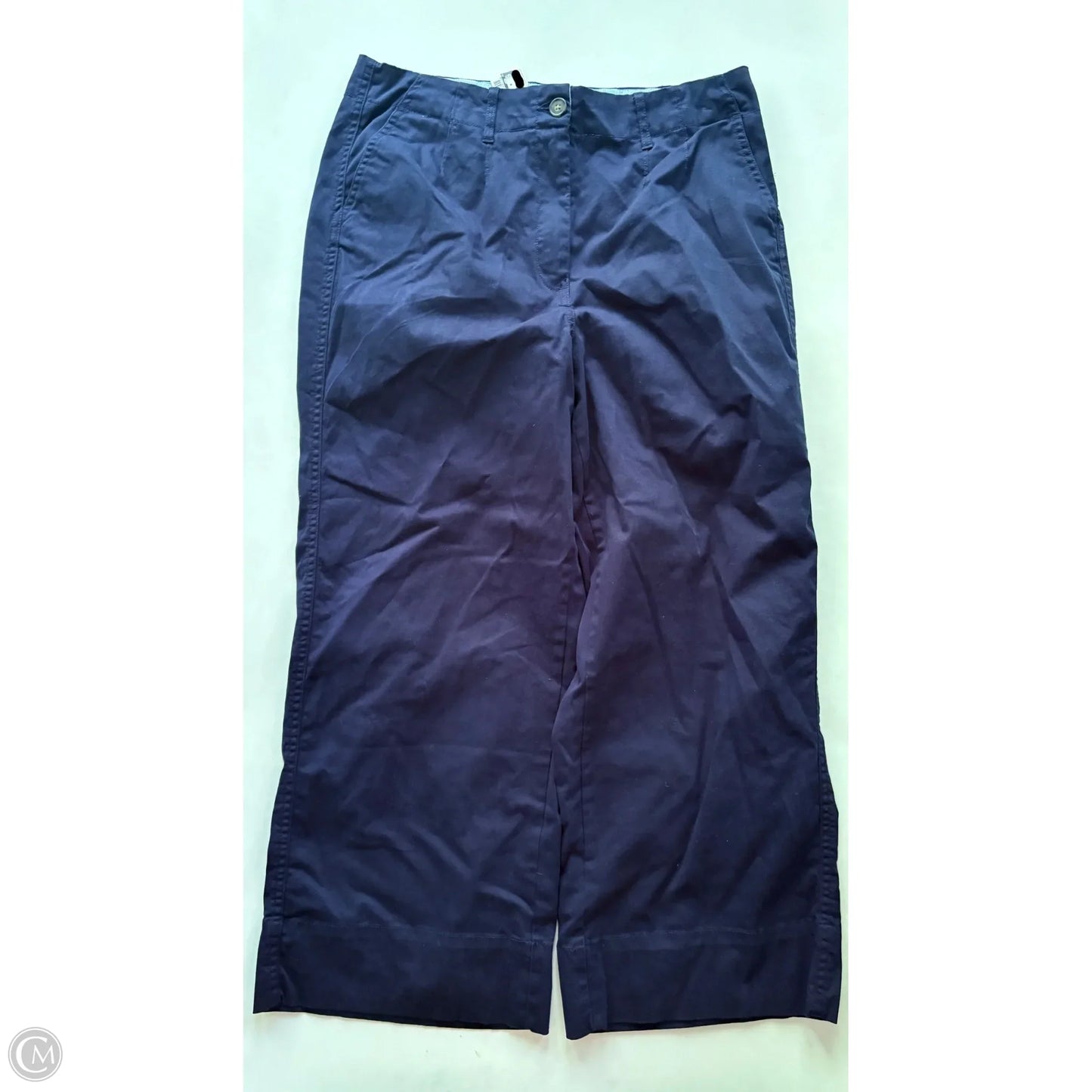 Pants Cropped By Crown And Ivy In Blue, Size: 10