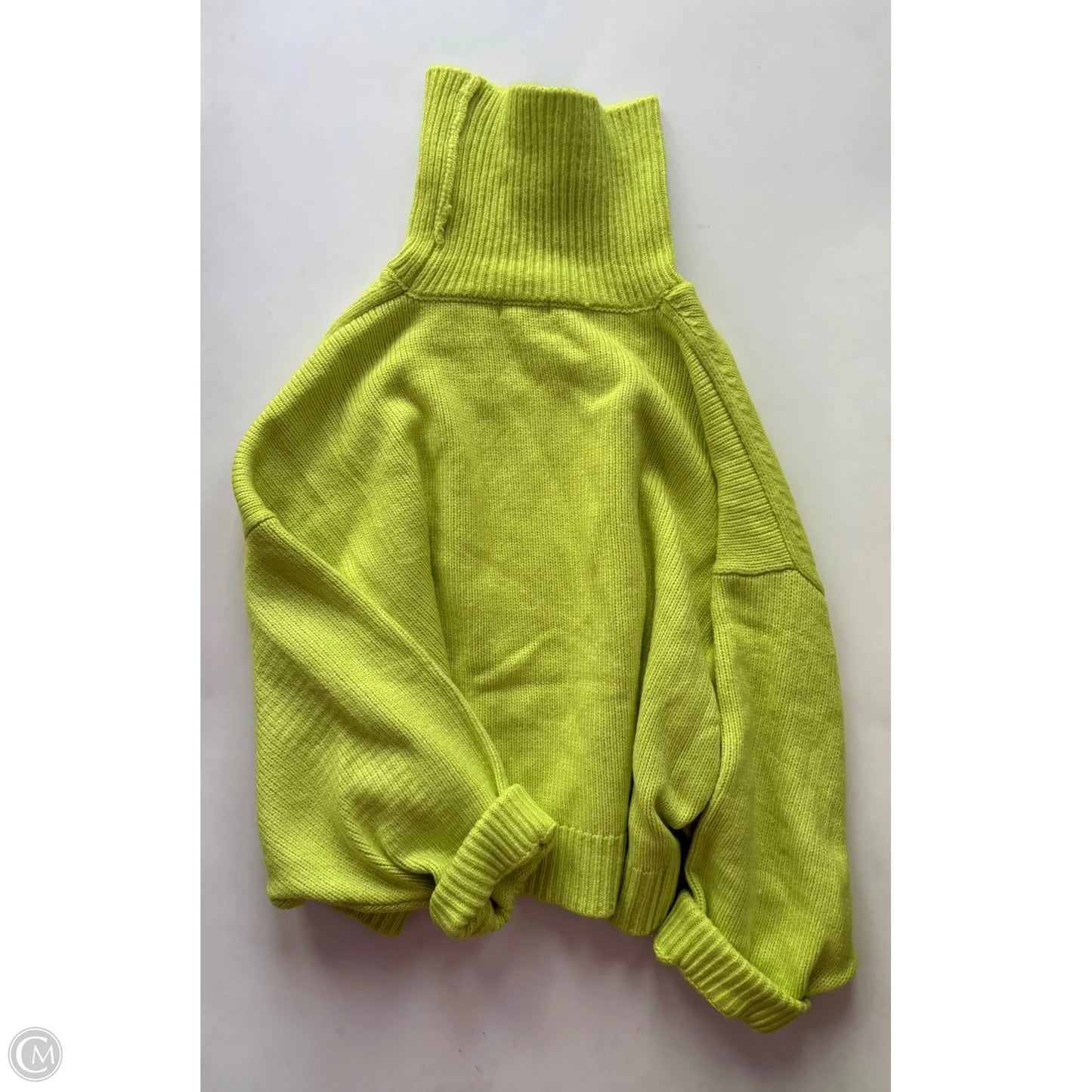 Sweater By Anthropologie In Yellow, Size: Xl