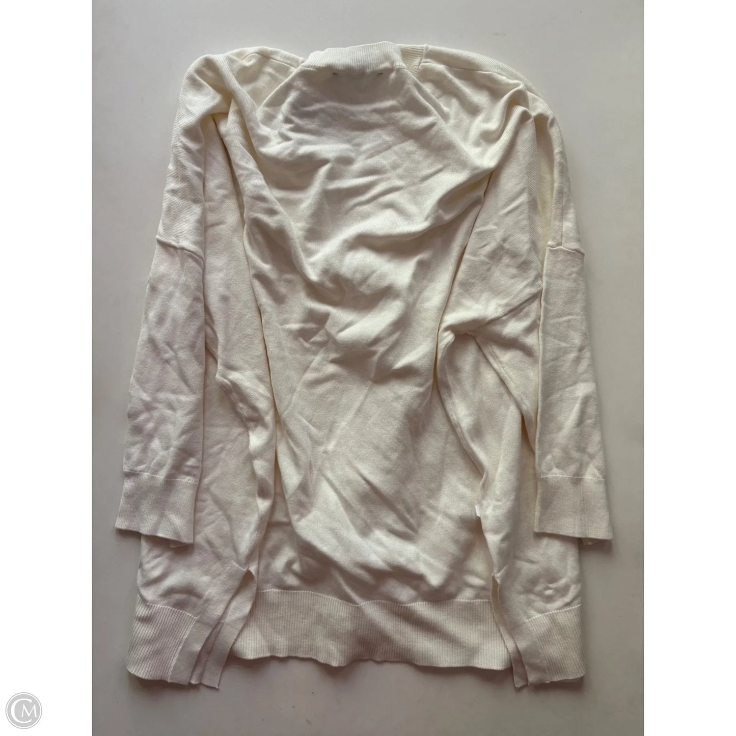 Sweater By Ann Taylor In Cream, Size: Xl
