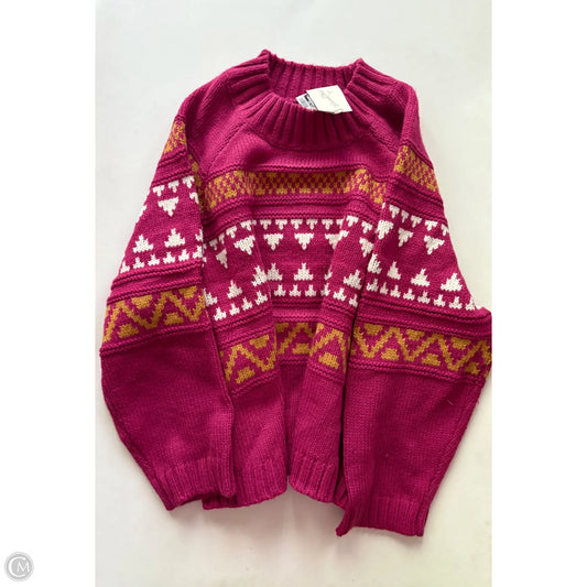 Sweater By Universal Thread In Pink, Size: 1x