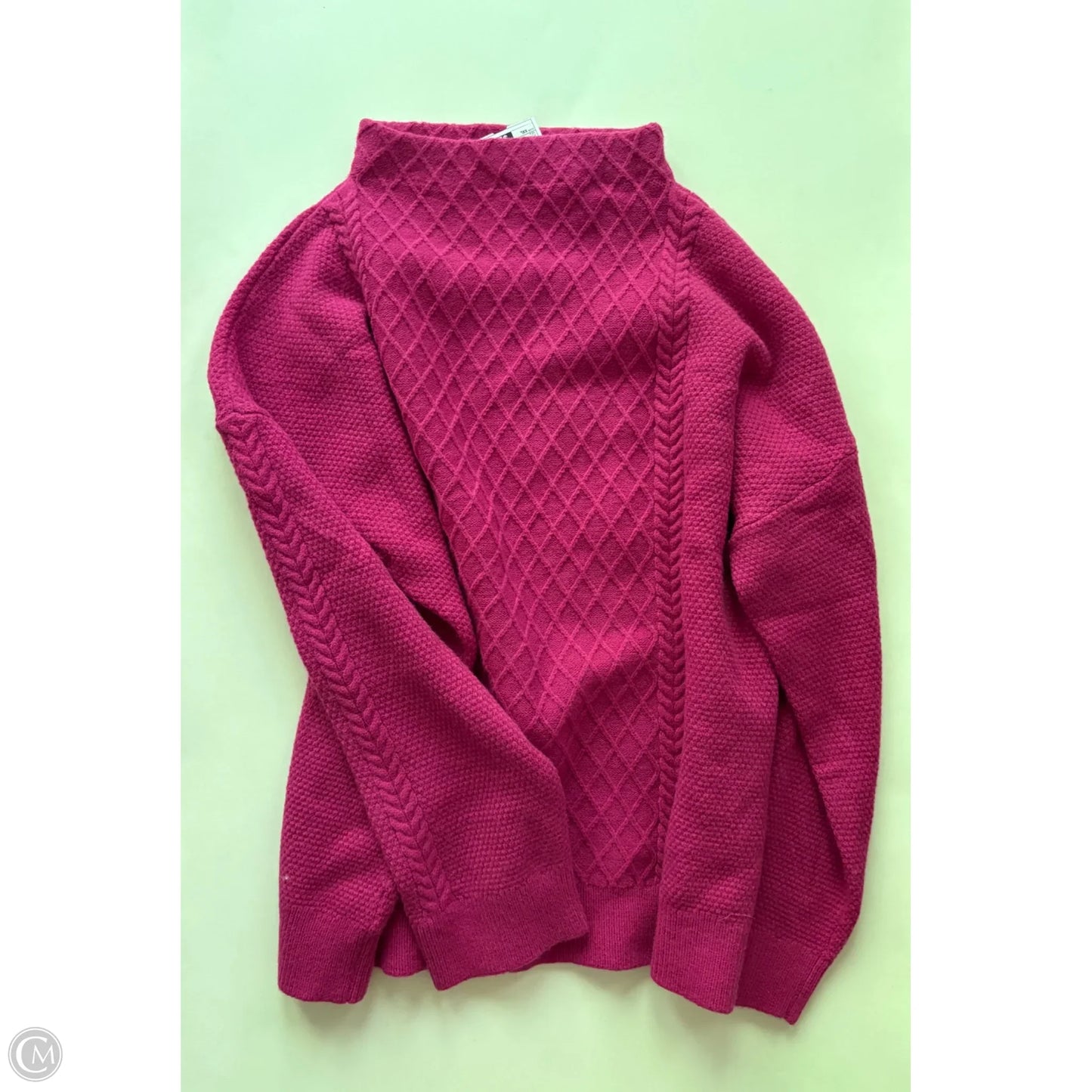 Sweater By Ann Taylor In Pink, Size: Xxl