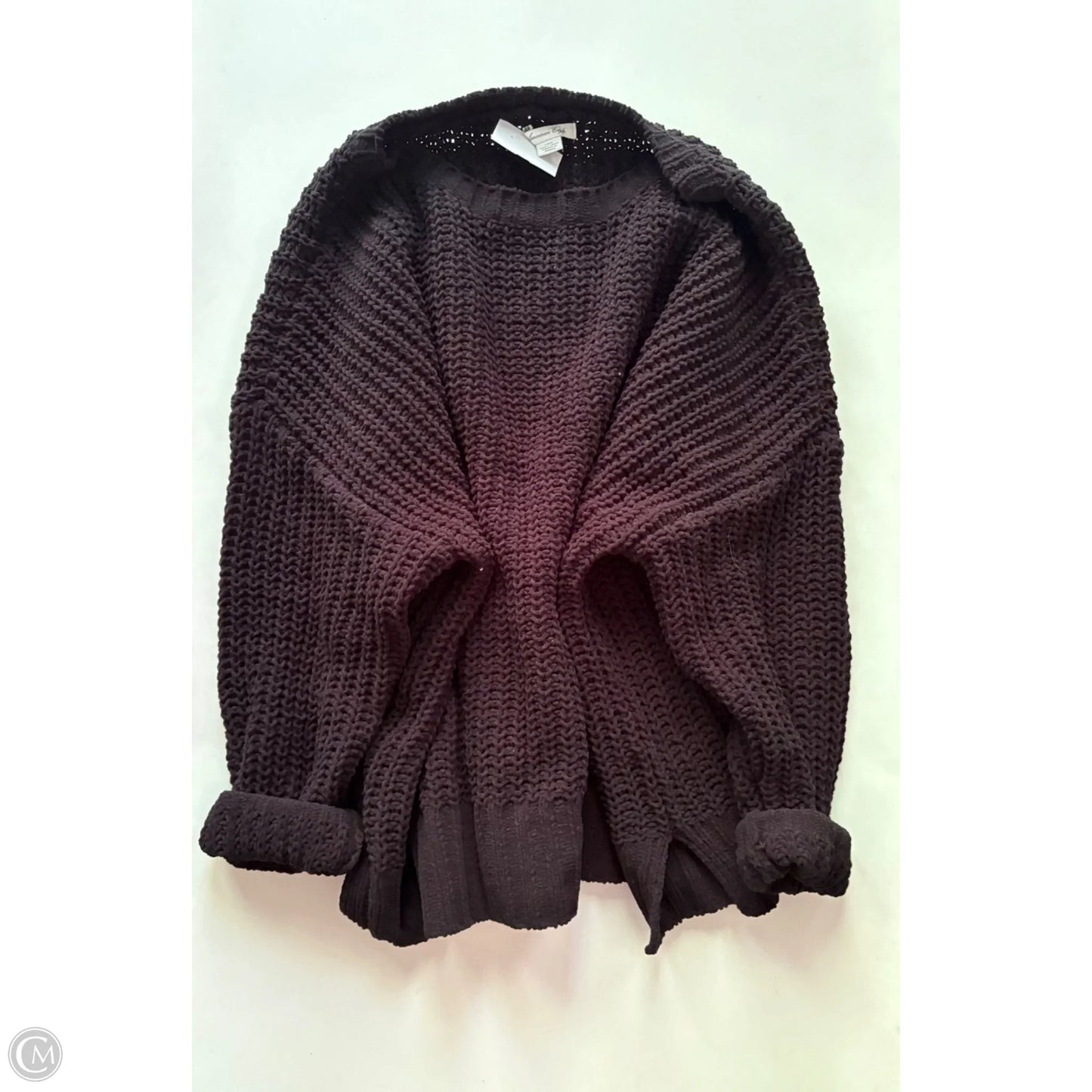 Sweater By American Eagle In Black, Size: L