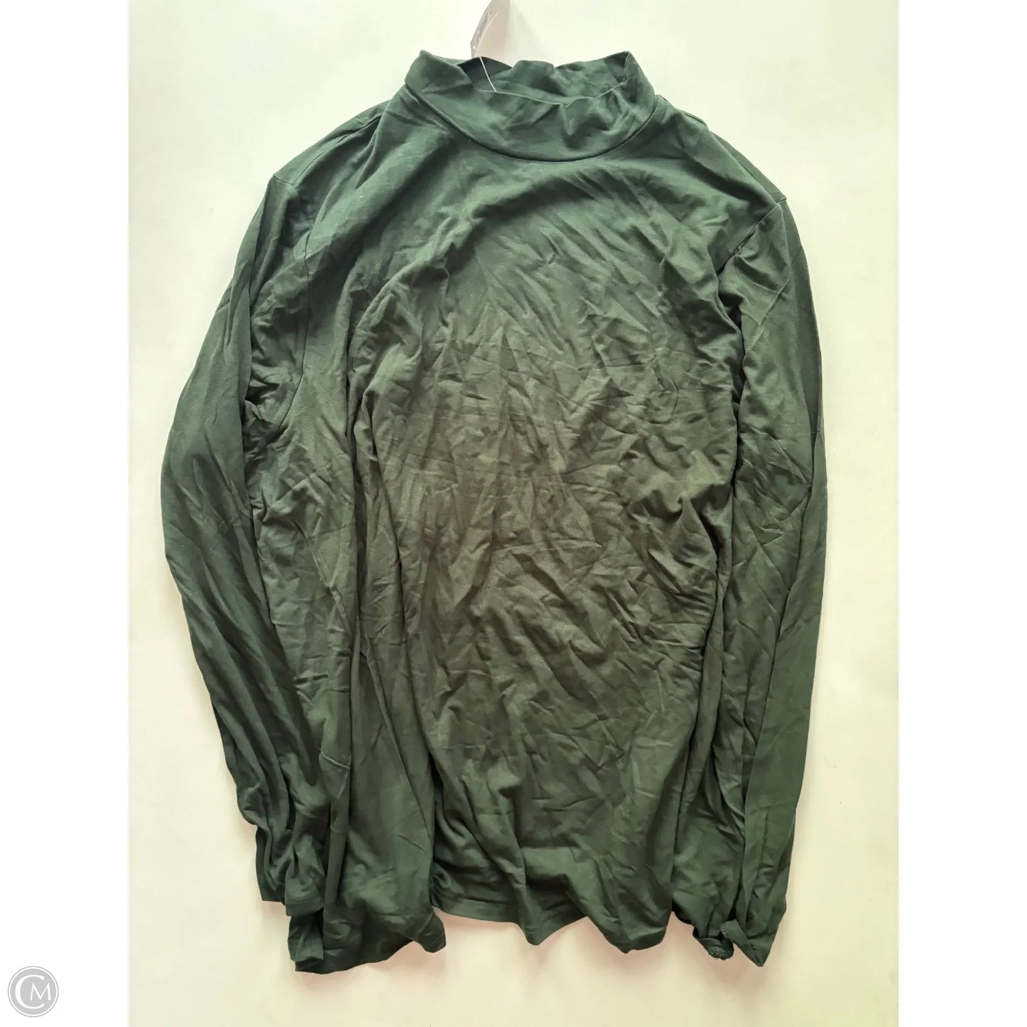 Blouse Long Sleeve By Old Navy In Green, Size: Xl