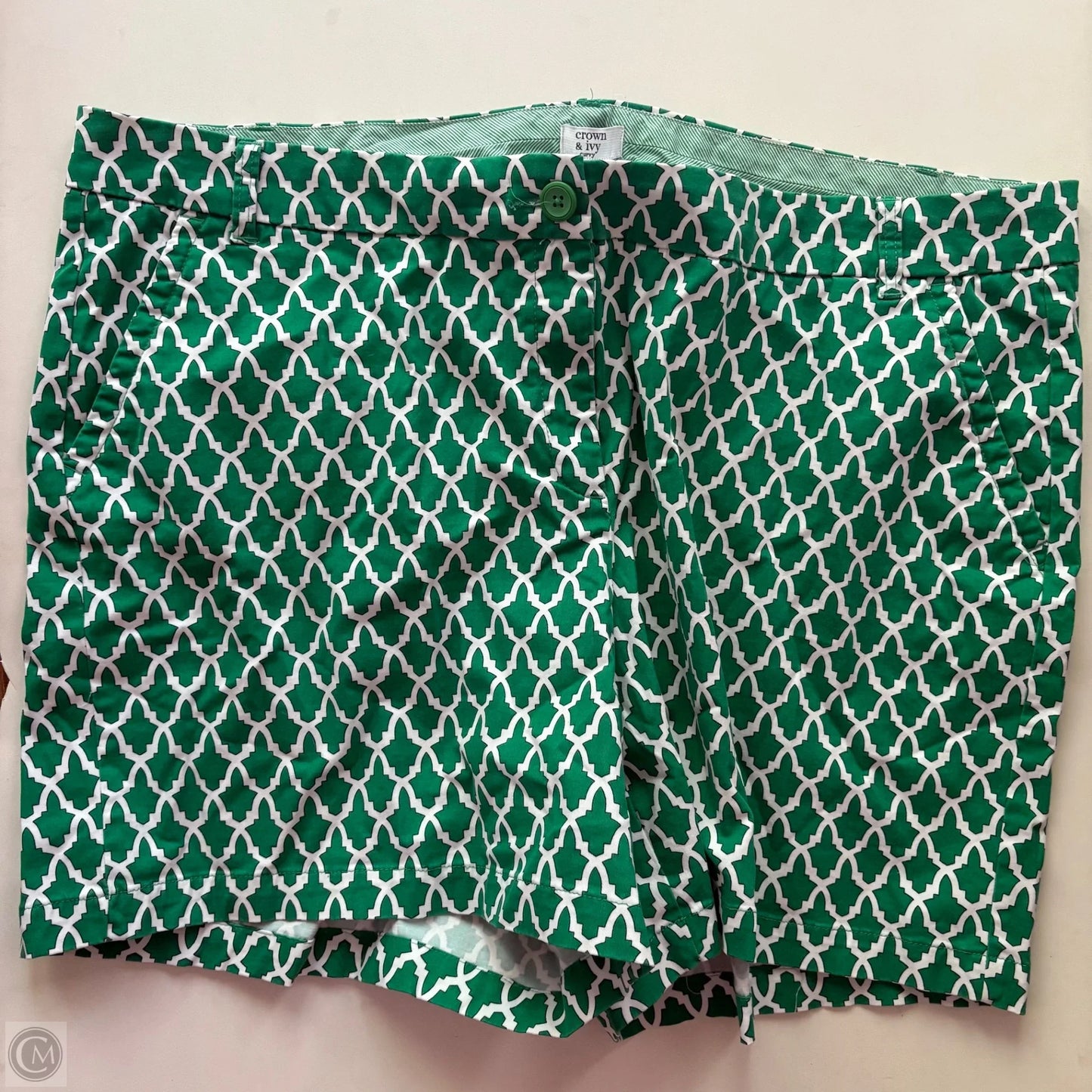 Shorts By Crown And Ivy In Green, Size: 22