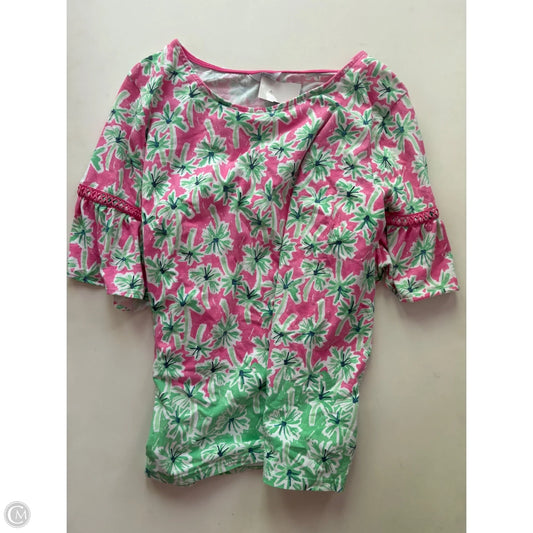 Blouse Short Sleeve By Crown And Ivy In Pink, Size: 2x