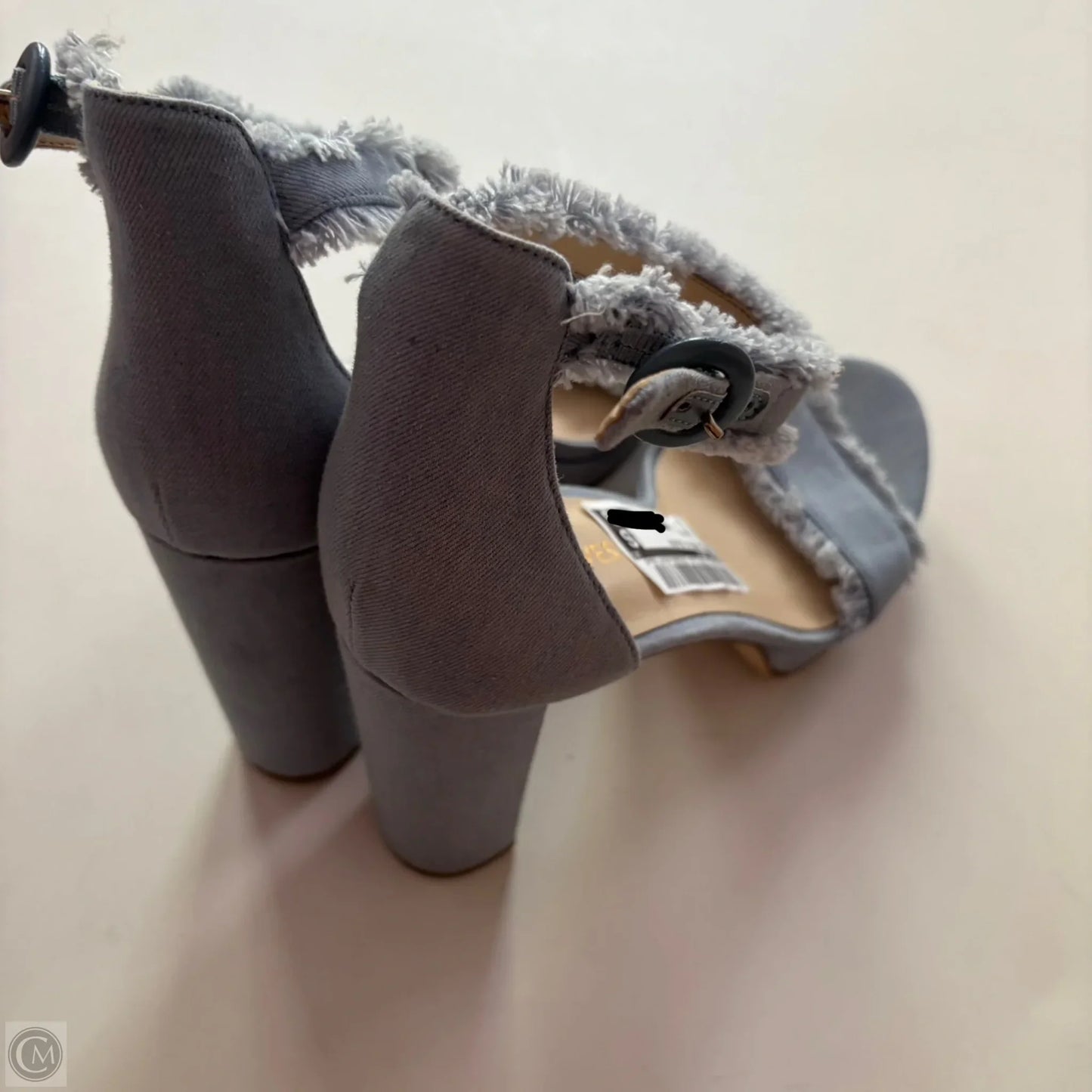 Shoes Heels Block By Nine West In Blue, Size: 8