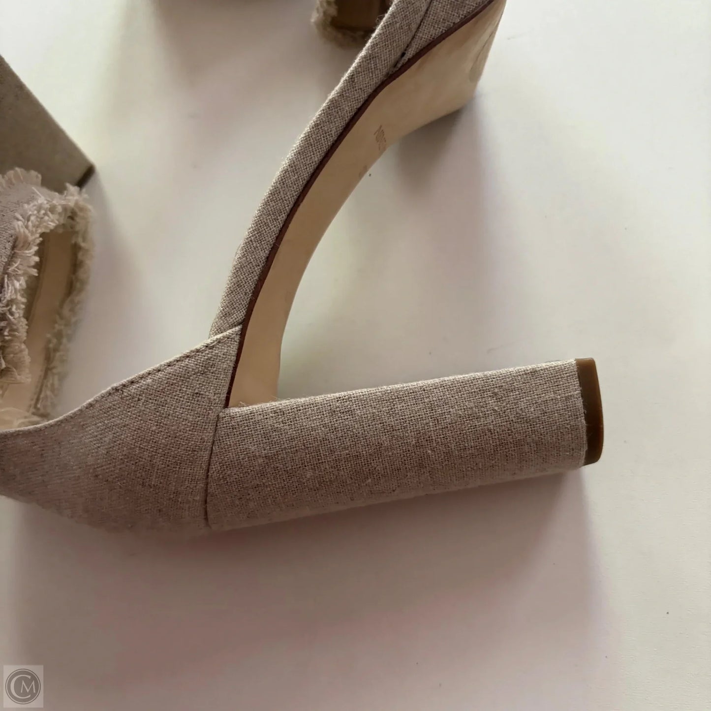 Shoes Heels Block By Nine West In Tan, Size: 8