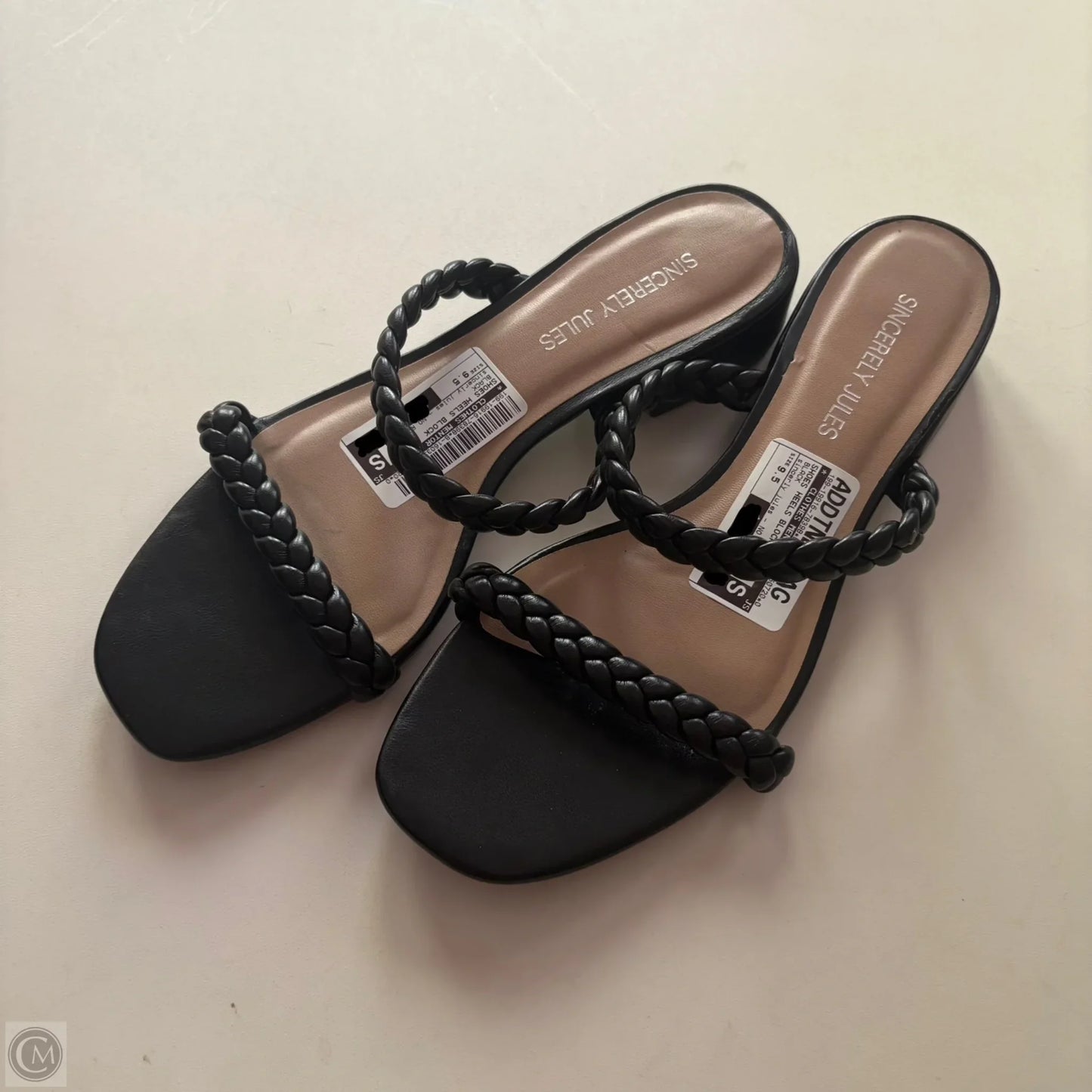 Shoes Heels Block By  sincerly jules In Black, Size: 9.5