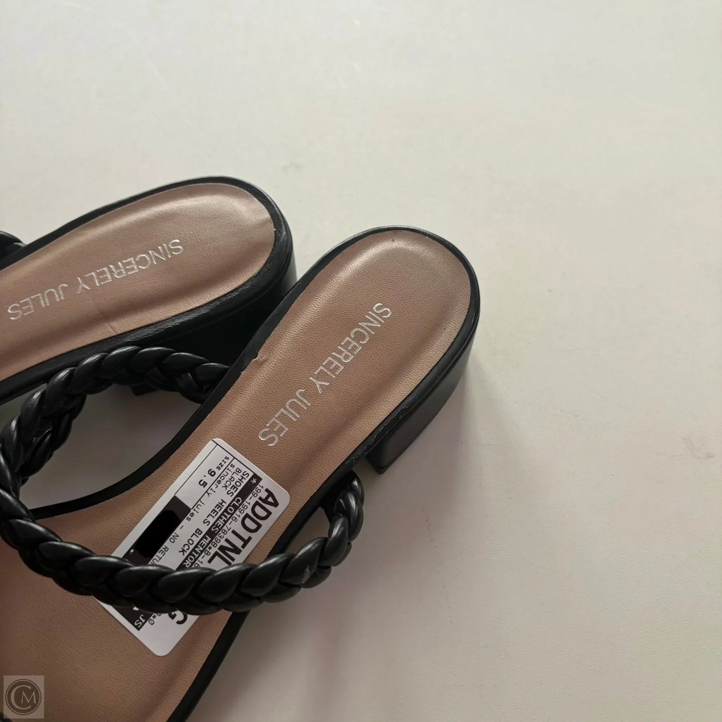 Shoes Heels Block By  sincerly jules In Black, Size: 9.5