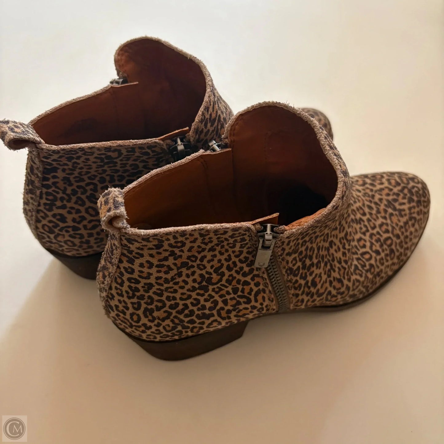 Shoes Heels Block By Lucky Brand In Leopard Print, Size: 8.5