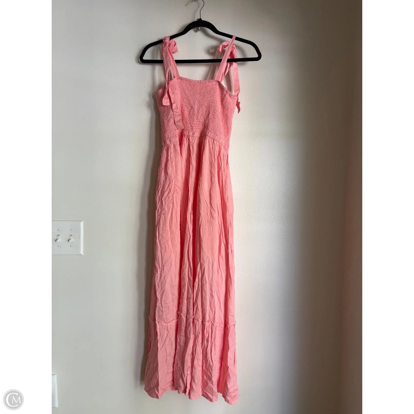 Dress Casual Midi By r. vicimos In Pink, Size: Xl