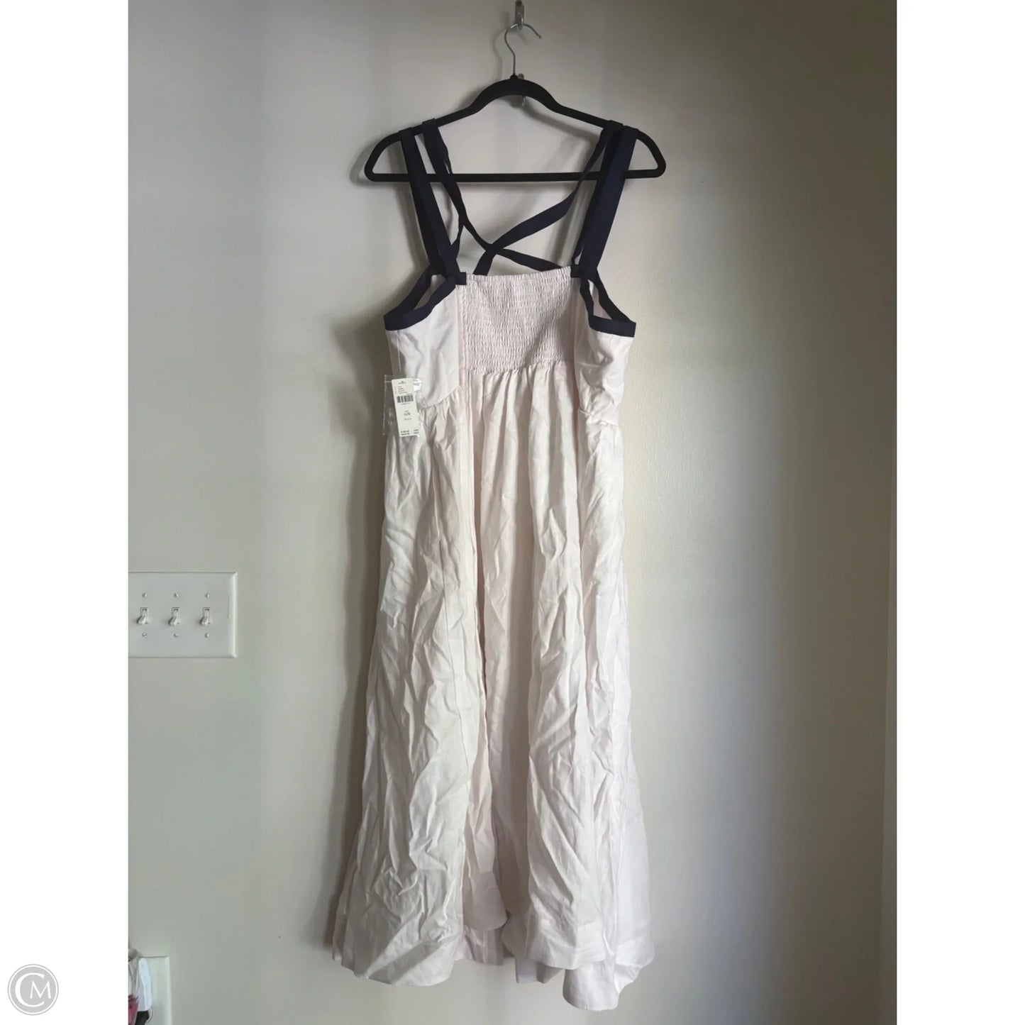 Dress Casual Midi By Maeve In White, Size: 16